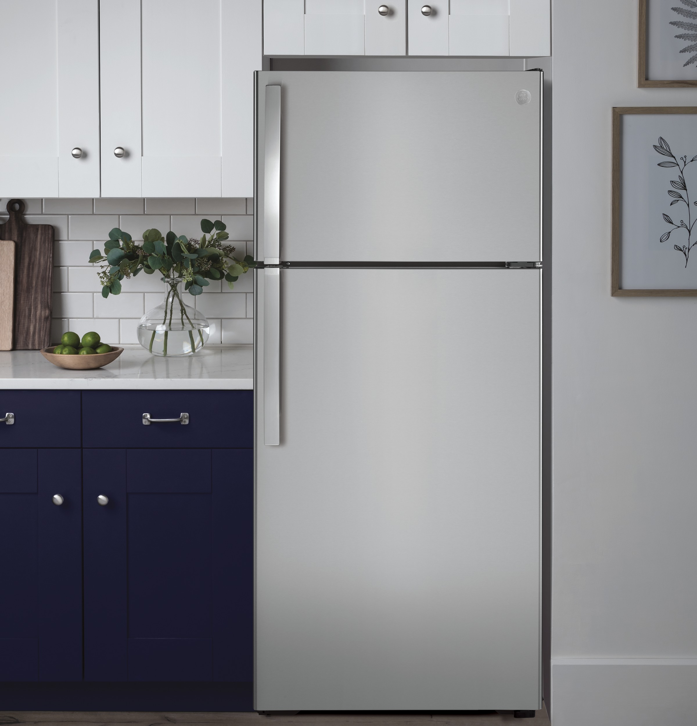 Ge Gts17gsnrss Ge 16 6 Cu Ft Top Freezer Refrigerator Gts17gsnrss Weaver Appliance