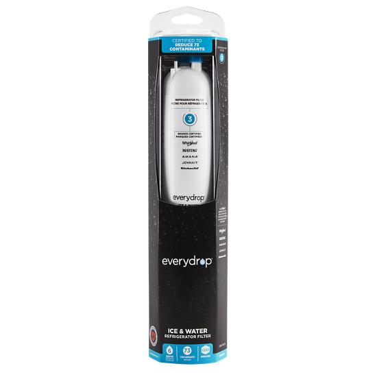 EveryDrop everydrop® Refrigerator Water Filter 3 - EDR3RXD1 (Pack of 1)