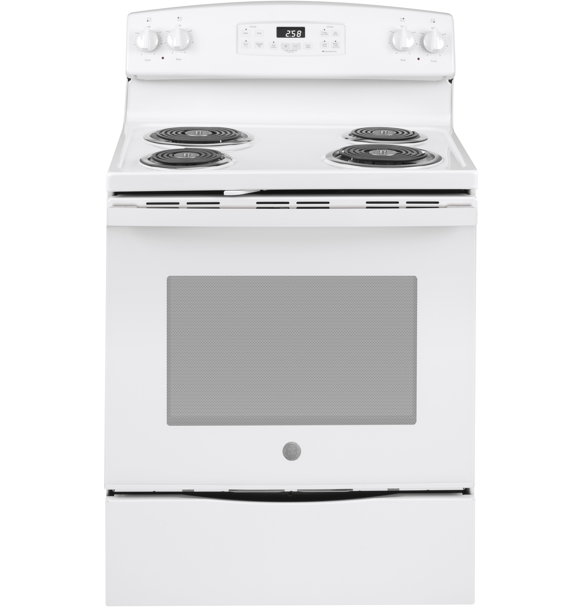 Ge self cleaning hot sale range
