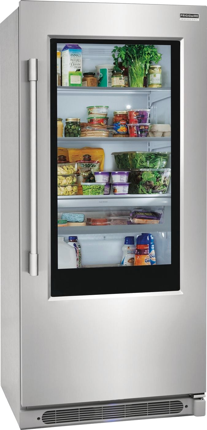 Frigidaire professional store glass door refrigerator