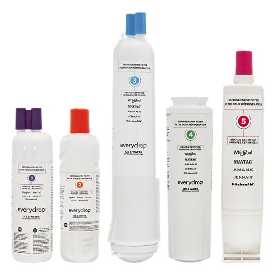 Model: EDR4RXD1 | EveryDrop everydrop® Refrigerator Water Filter 4 - EDR4RXD1 (Pack of 1)