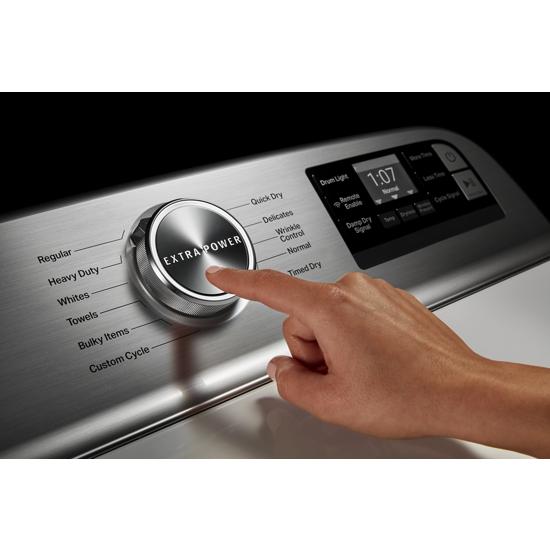 Maytag MED6230HW Smart Capable Top Load Electric Dryer with Extra