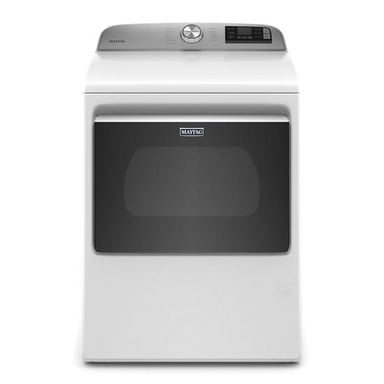 Maytag Smart Capable Top Load Gas Dryer with Extra Power Button - 7.4 cu. ft.