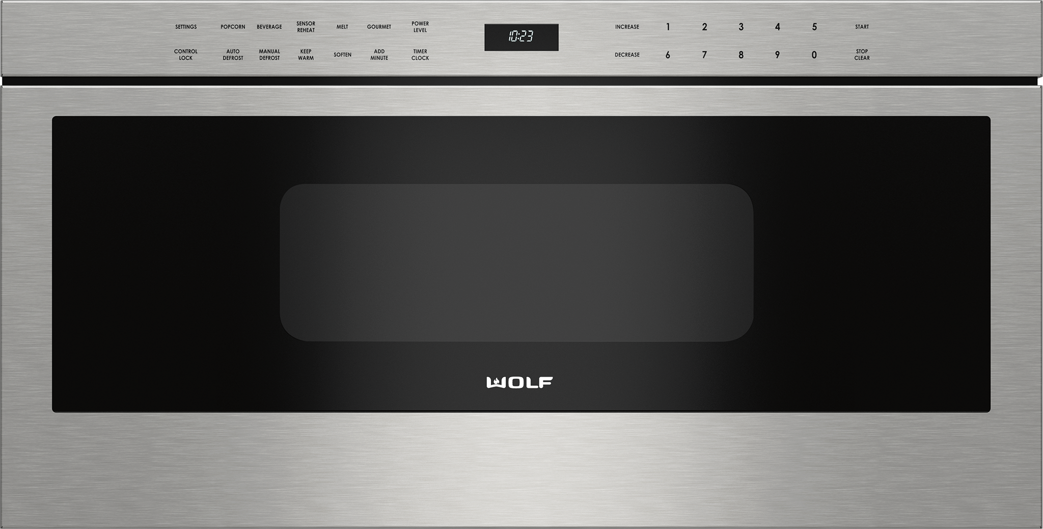 Wolf MD30PE/S 30" Professional Drawer Microwave Wolf MD30PE/S Built In Microwave Rogers