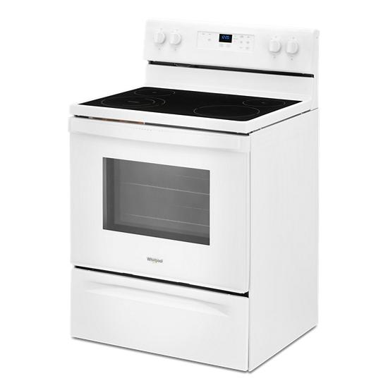 Whirlpool 5.3 cu. ft. electric range with Keep Warm Setting.