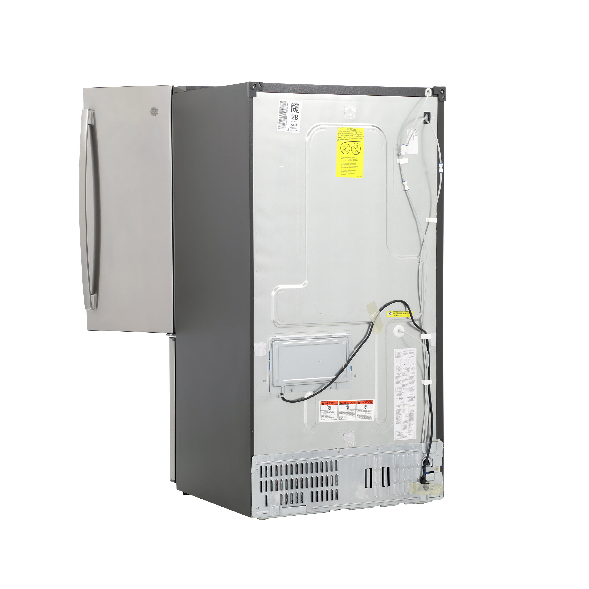 GE GFE28GYNFS GE® ENERGY STAR® 27.7 Cu. Ft. Fingerprint Resistant