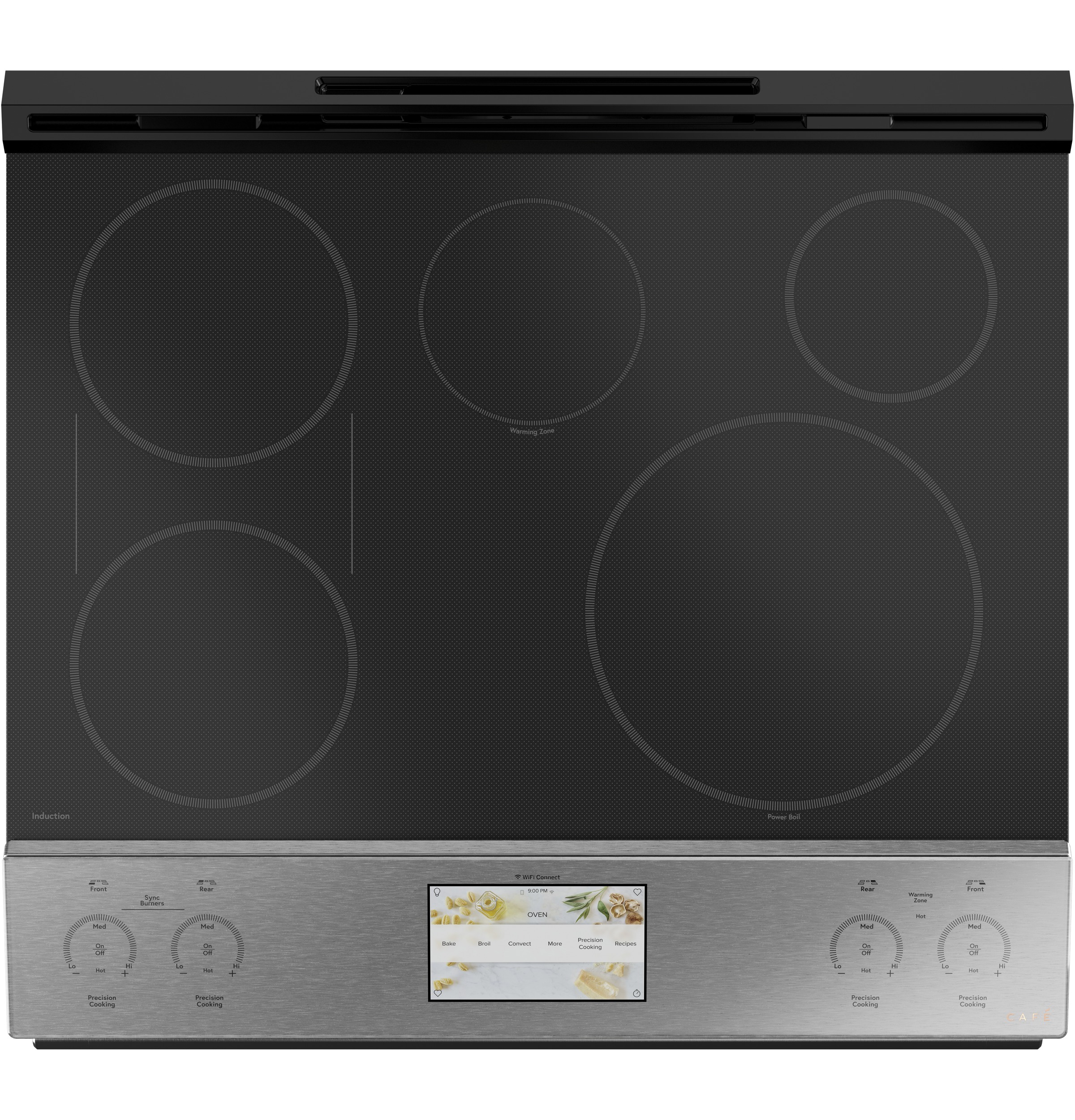 Cafe CHS900M2NS5 Café™ 30" Smart SlideIn, FrontControl, Induction