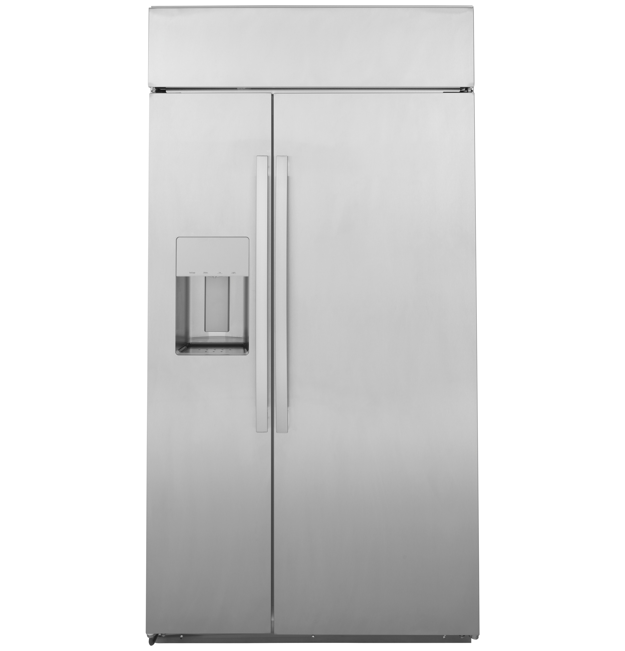 GE Profile - PYE22KBLTS - GE Profile™ Series ENERGY STAR® 22.1 Cu. Ft.  Counter-Depth French-Door Refrigerator with Hands-Free AutoFill-PYE22KBLTS