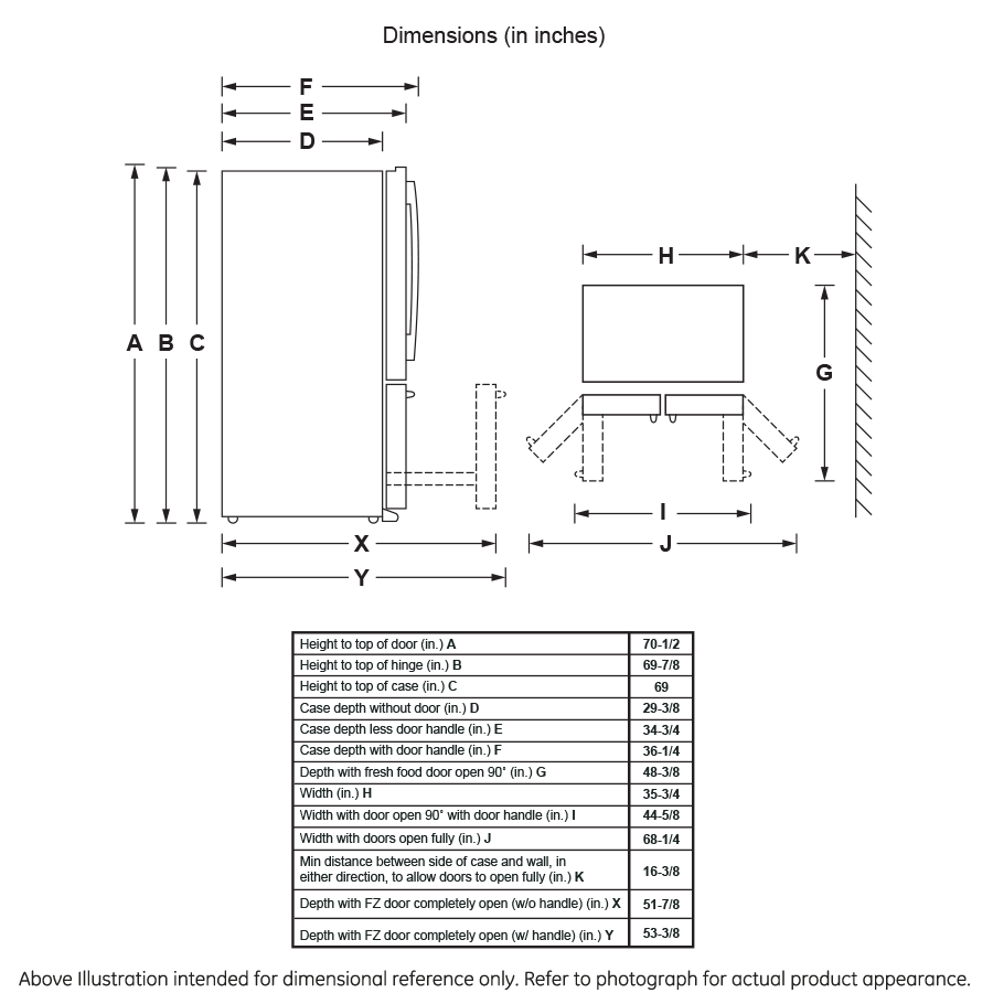 PFE28KYNFS by GE Appliances - GE Profile™ Series ENERGY STAR® 27.7