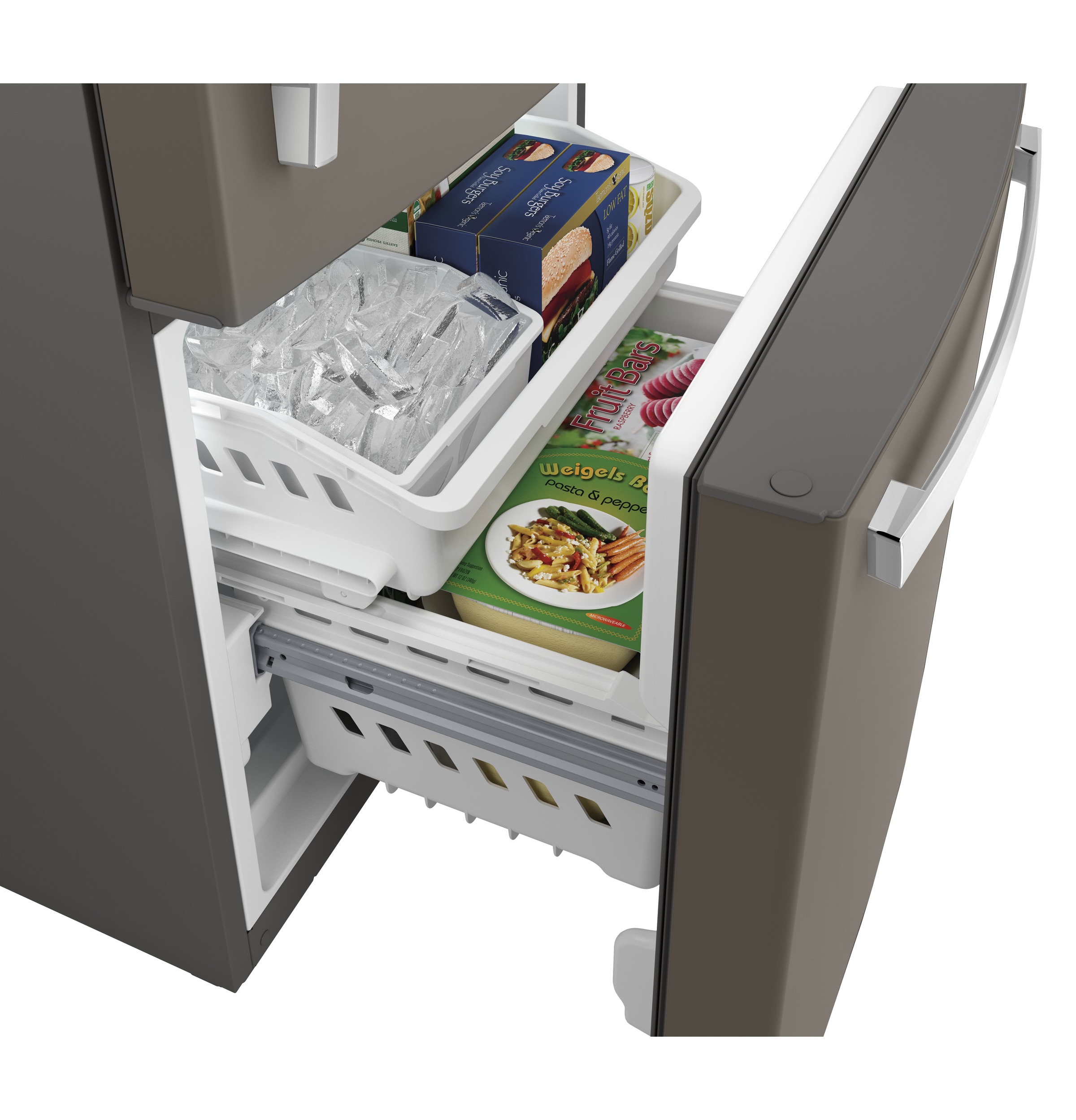 GE GDE21EMKES GE ENERGY STAR 21.0 Cu. Ft. BottomFreezer