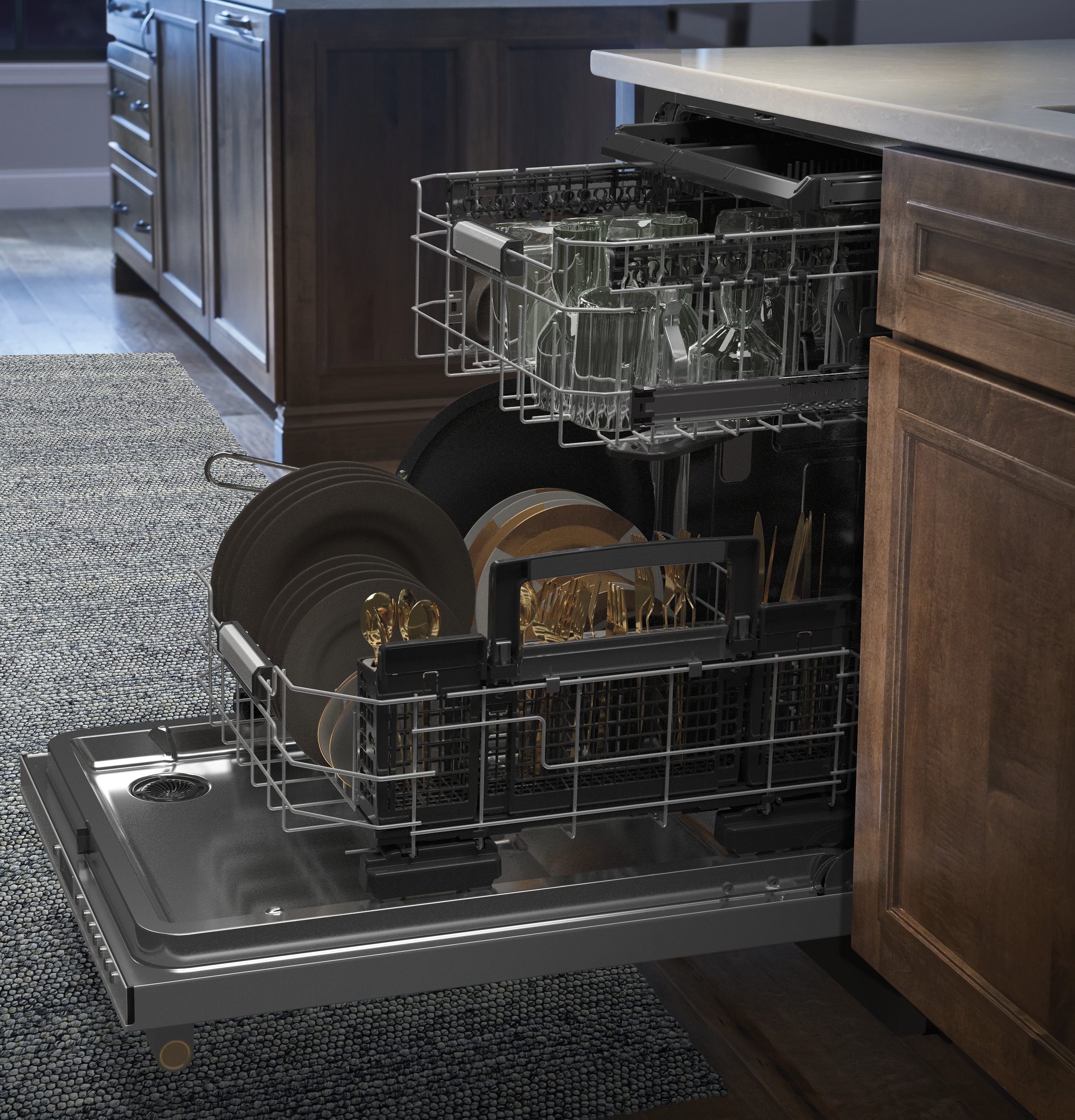monogram fully integrated dishwasher