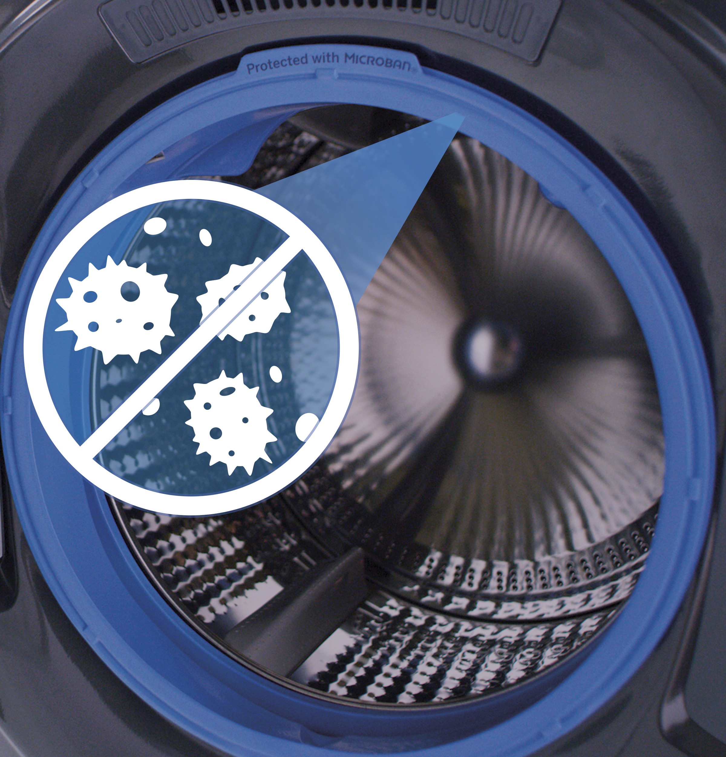 GE - GFW550SSNWW - GE® 4.8 cu. ft. Capacity Smart Front Load ENERGY