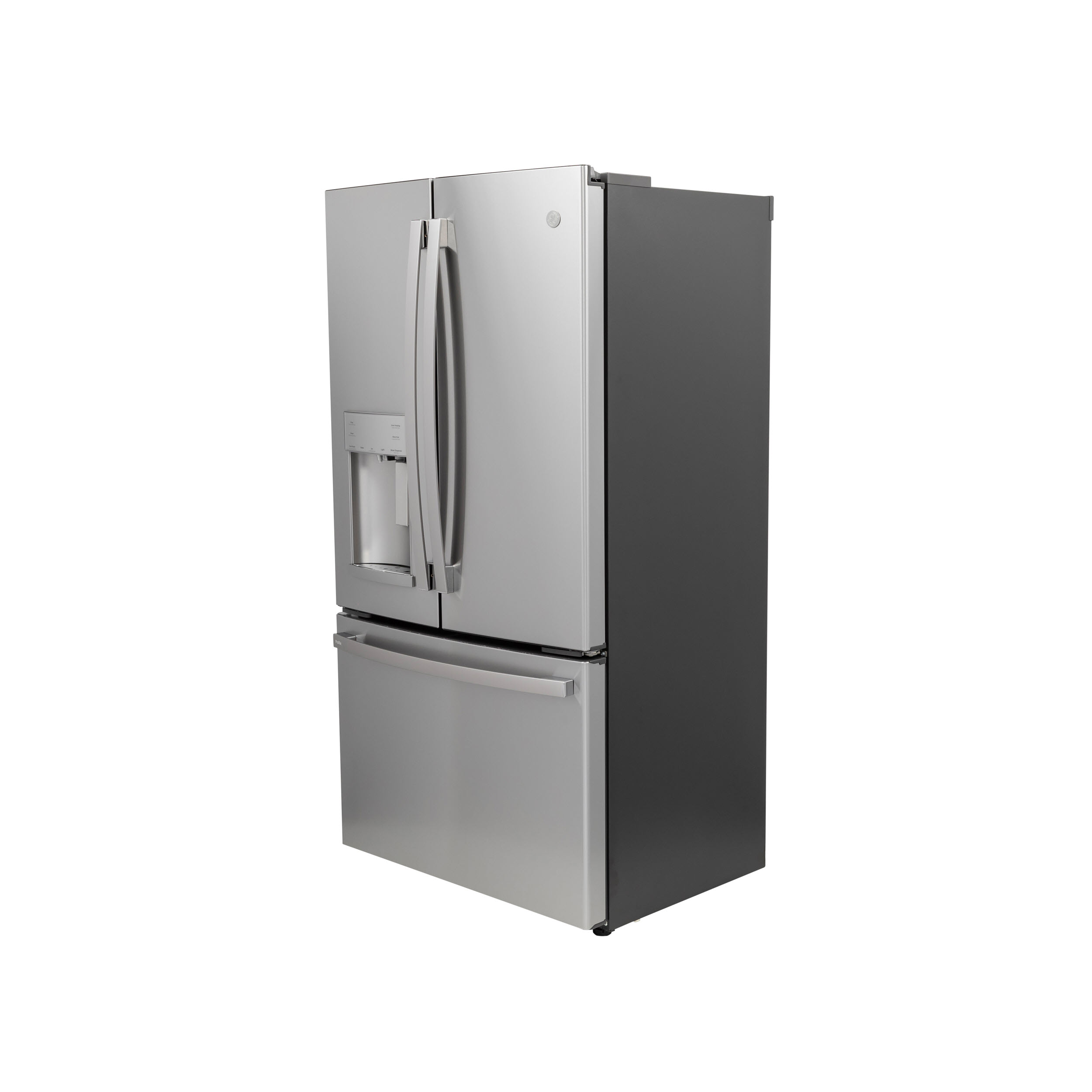 Model: PYE22PYNFS | Profile GE Profile™ Series ENERGY STAR® 22.1 Cu. Ft. Smart Counter-Depth Fingerprint Resistant French-Door Refrigerator with Keurig® K-Cup® Brewing System