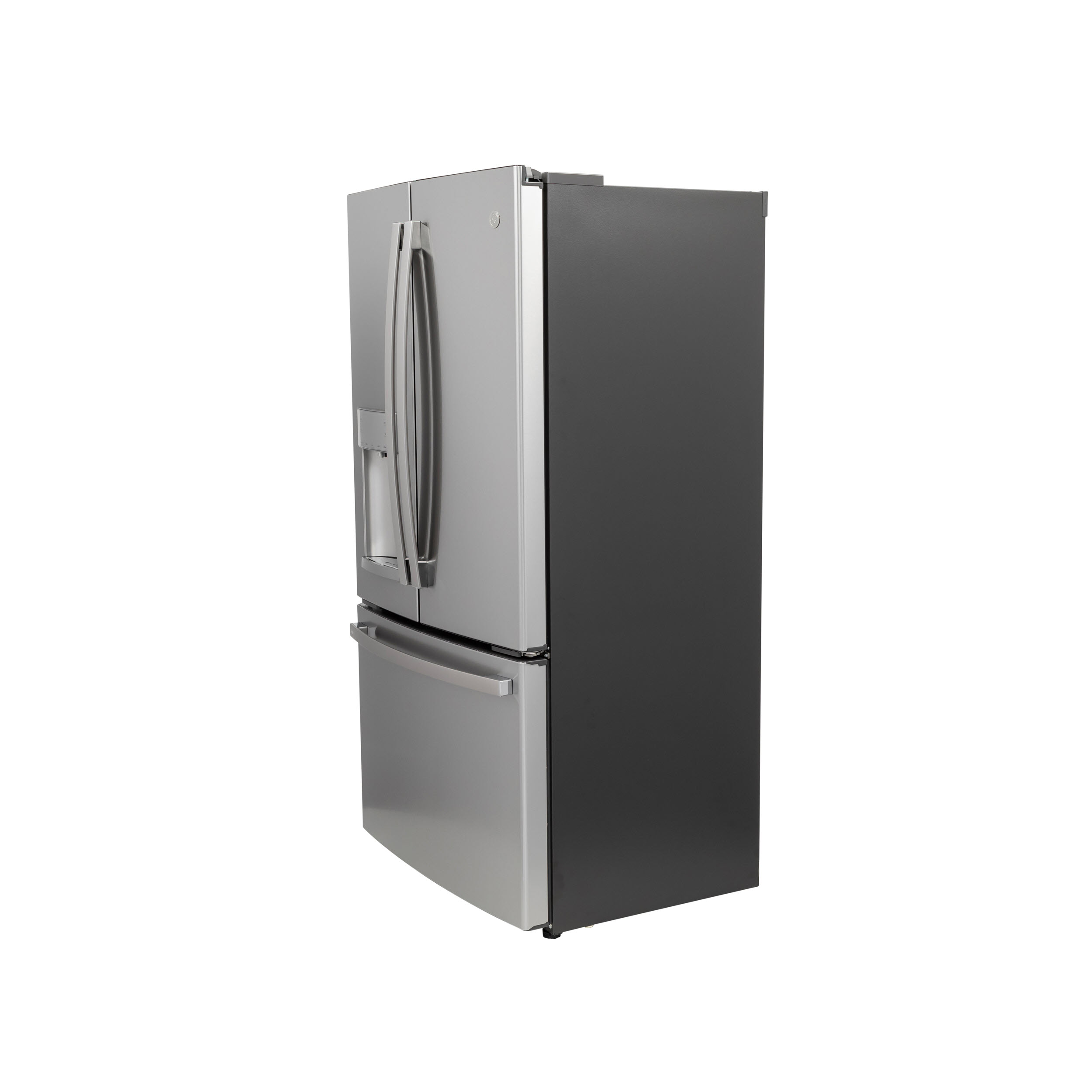 Model: PYE22PYNFS | Profile GE Profile™ Series ENERGY STAR® 22.1 Cu. Ft. Smart Counter-Depth Fingerprint Resistant French-Door Refrigerator with Keurig® K-Cup® Brewing System