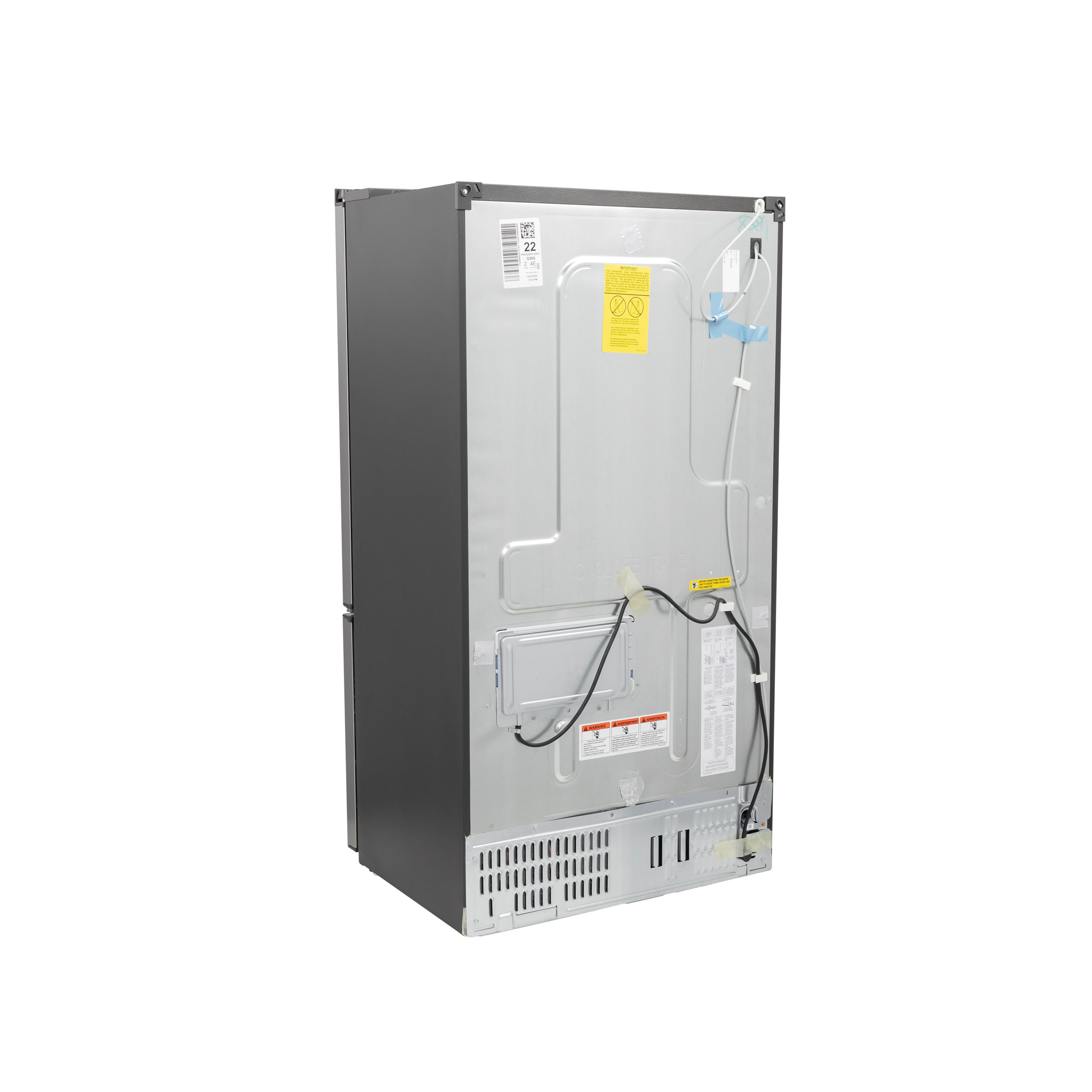 Model: PYE22PYNFS | Profile GE Profile™ Series ENERGY STAR® 22.1 Cu. Ft. Smart Counter-Depth Fingerprint Resistant French-Door Refrigerator with Keurig® K-Cup® Brewing System