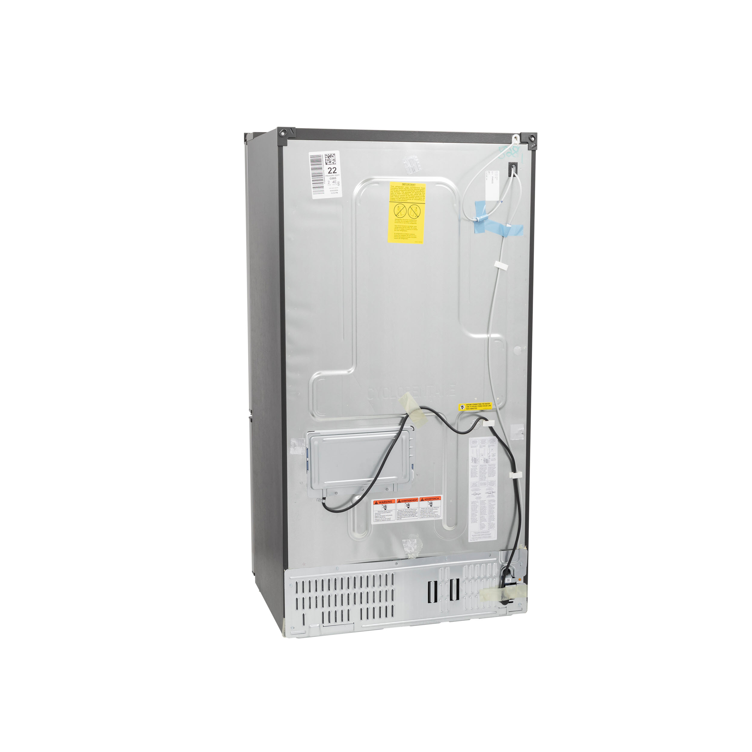 Model: PYE22PYNFS | Profile GE Profile™ Series ENERGY STAR® 22.1 Cu. Ft. Smart Counter-Depth Fingerprint Resistant French-Door Refrigerator with Keurig® K-Cup® Brewing System