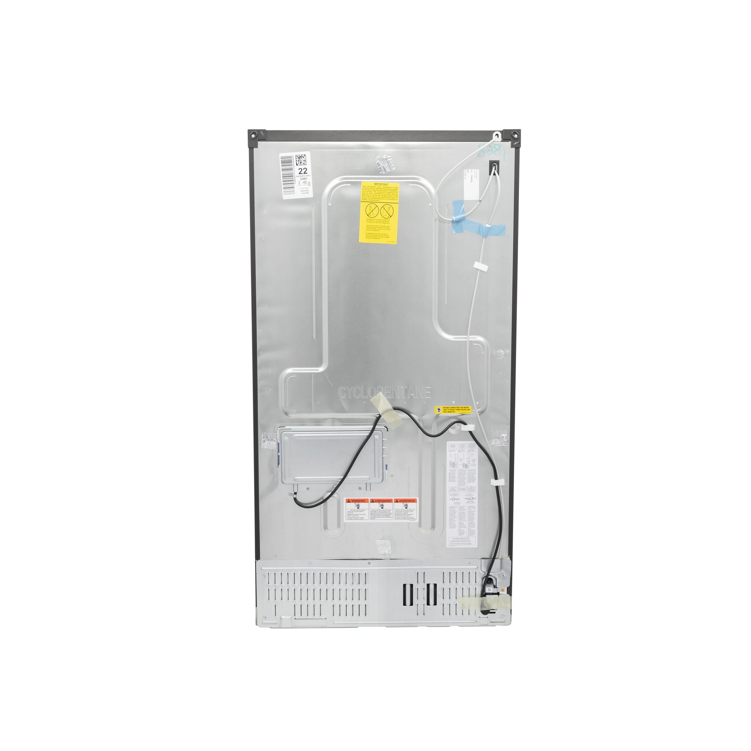 Model: PYE22PYNFS | Profile GE Profile™ Series ENERGY STAR® 22.1 Cu. Ft. Smart Counter-Depth Fingerprint Resistant French-Door Refrigerator with Keurig® K-Cup® Brewing System