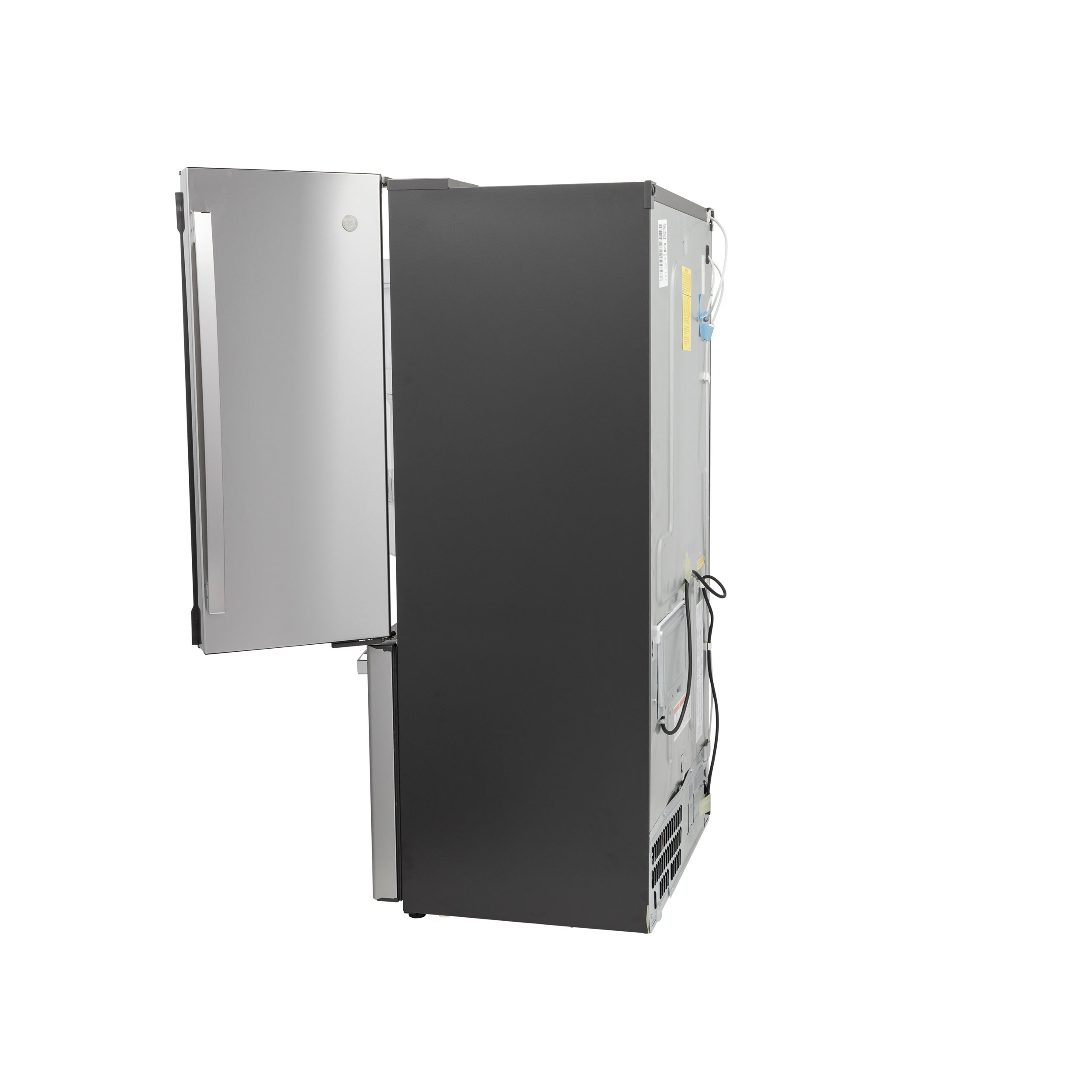 Model: PYE22PYNFS | Profile GE Profile™ Series ENERGY STAR® 22.1 Cu. Ft. Smart Counter-Depth Fingerprint Resistant French-Door Refrigerator with Keurig® K-Cup® Brewing System