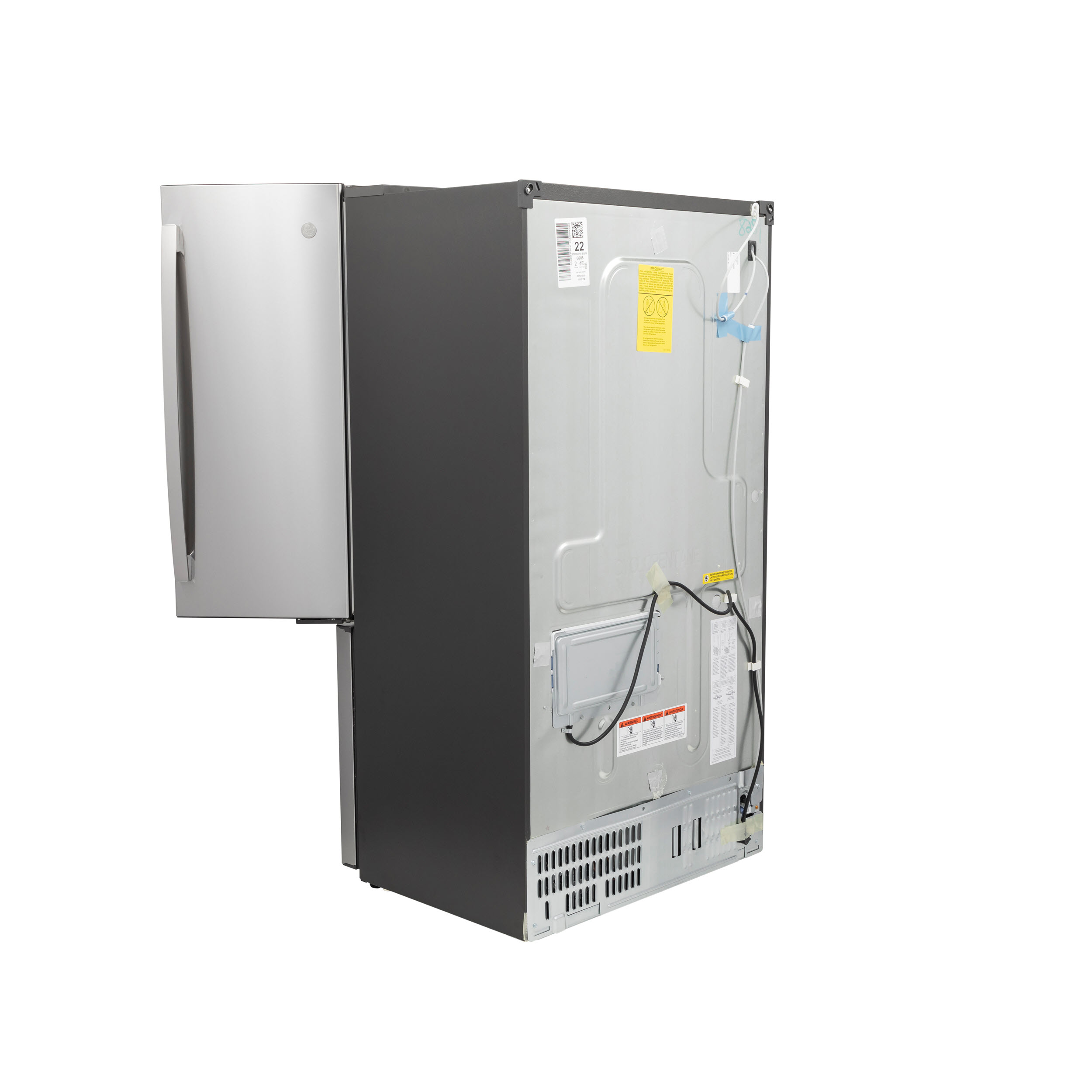 Model: PYE22PYNFS | Profile GE Profile™ Series ENERGY STAR® 22.1 Cu. Ft. Smart Counter-Depth Fingerprint Resistant French-Door Refrigerator with Keurig® K-Cup® Brewing System