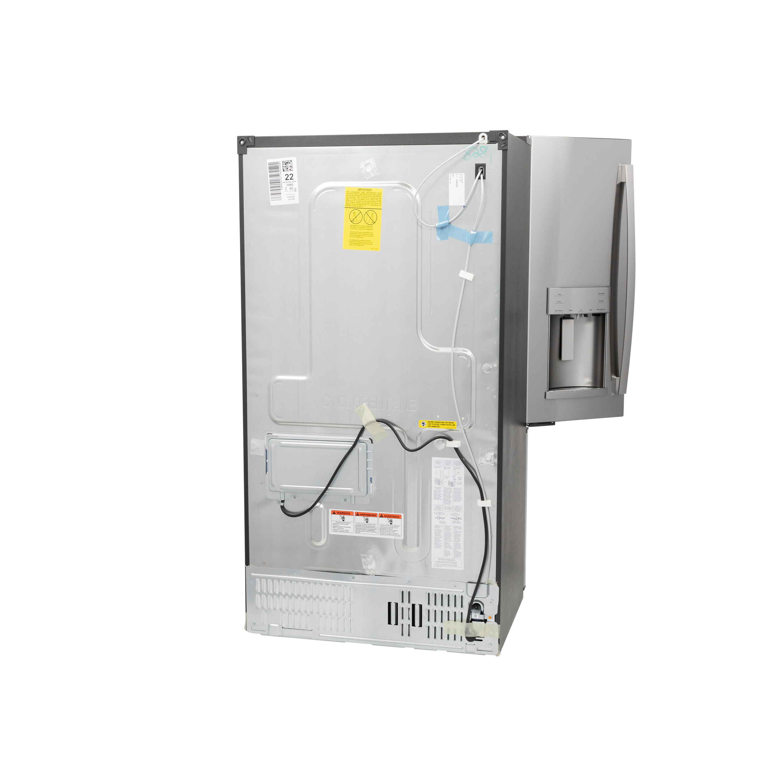 Model: PYE22PYNFS | Profile GE Profile™ Series ENERGY STAR® 22.1 Cu. Ft. Smart Counter-Depth Fingerprint Resistant French-Door Refrigerator with Keurig® K-Cup® Brewing System