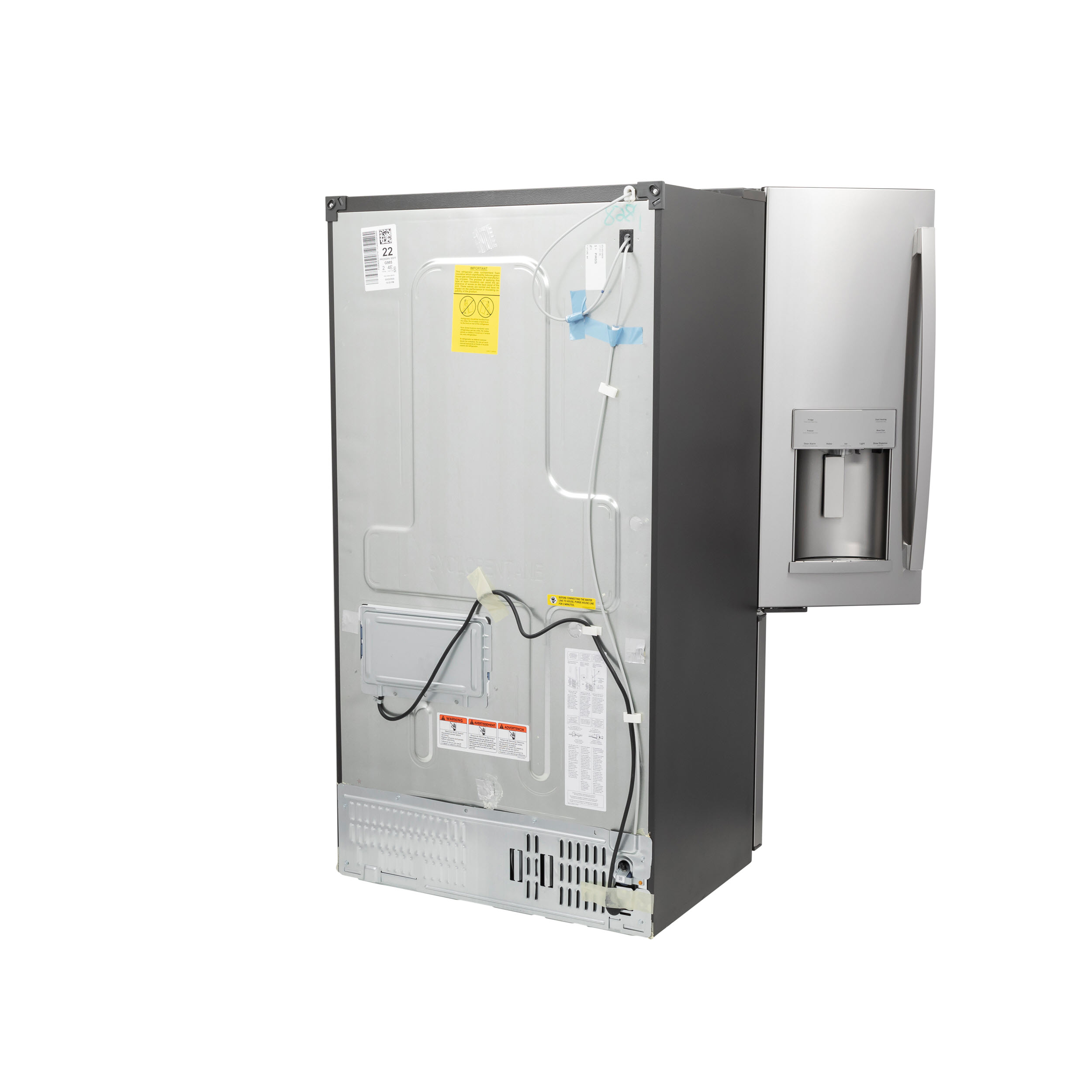 Model: PYE22PYNFS | Profile GE Profile™ Series ENERGY STAR® 22.1 Cu. Ft. Smart Counter-Depth Fingerprint Resistant French-Door Refrigerator with Keurig® K-Cup® Brewing System