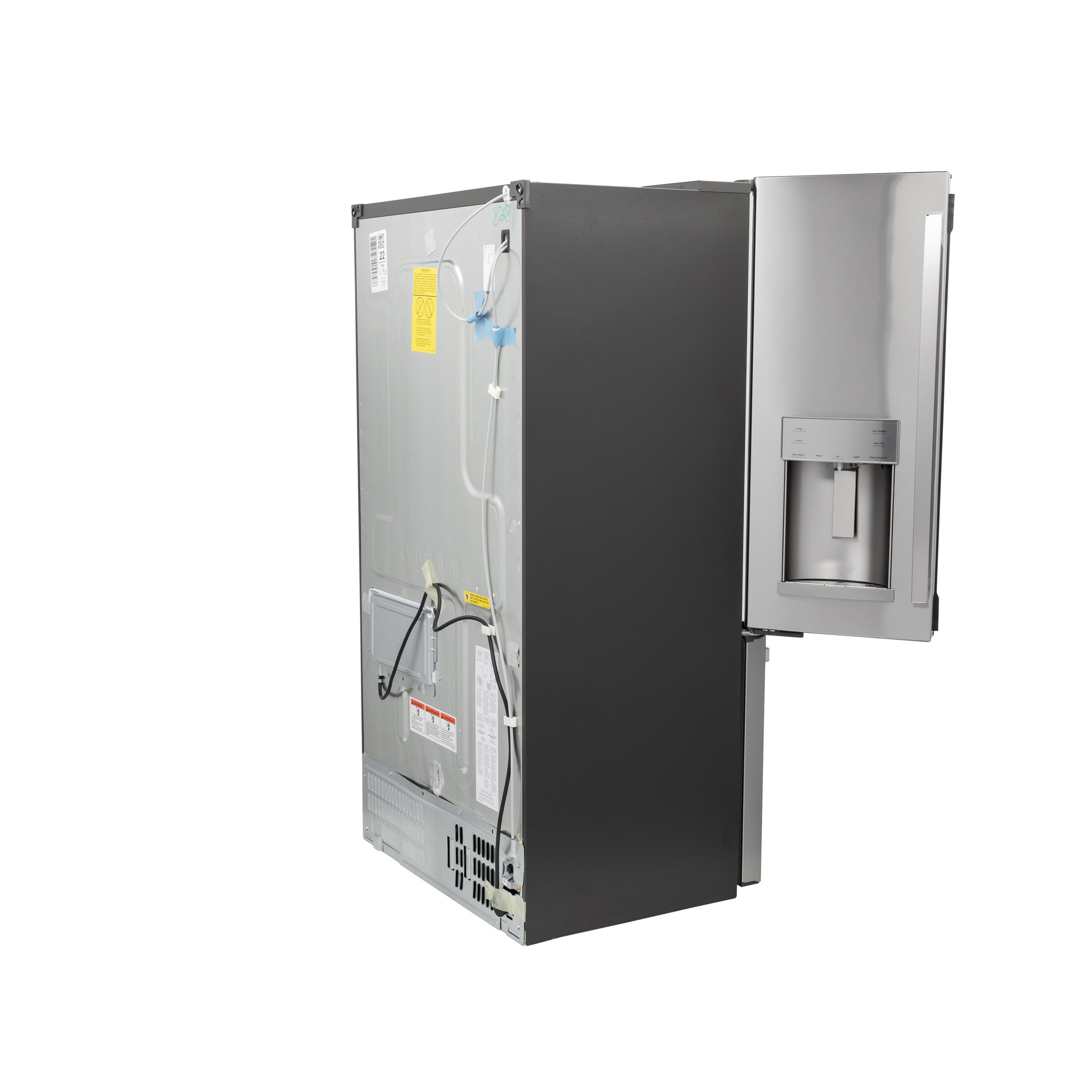 Model: PYE22PYNFS | Profile GE Profile™ Series ENERGY STAR® 22.1 Cu. Ft. Smart Counter-Depth Fingerprint Resistant French-Door Refrigerator with Keurig® K-Cup® Brewing System