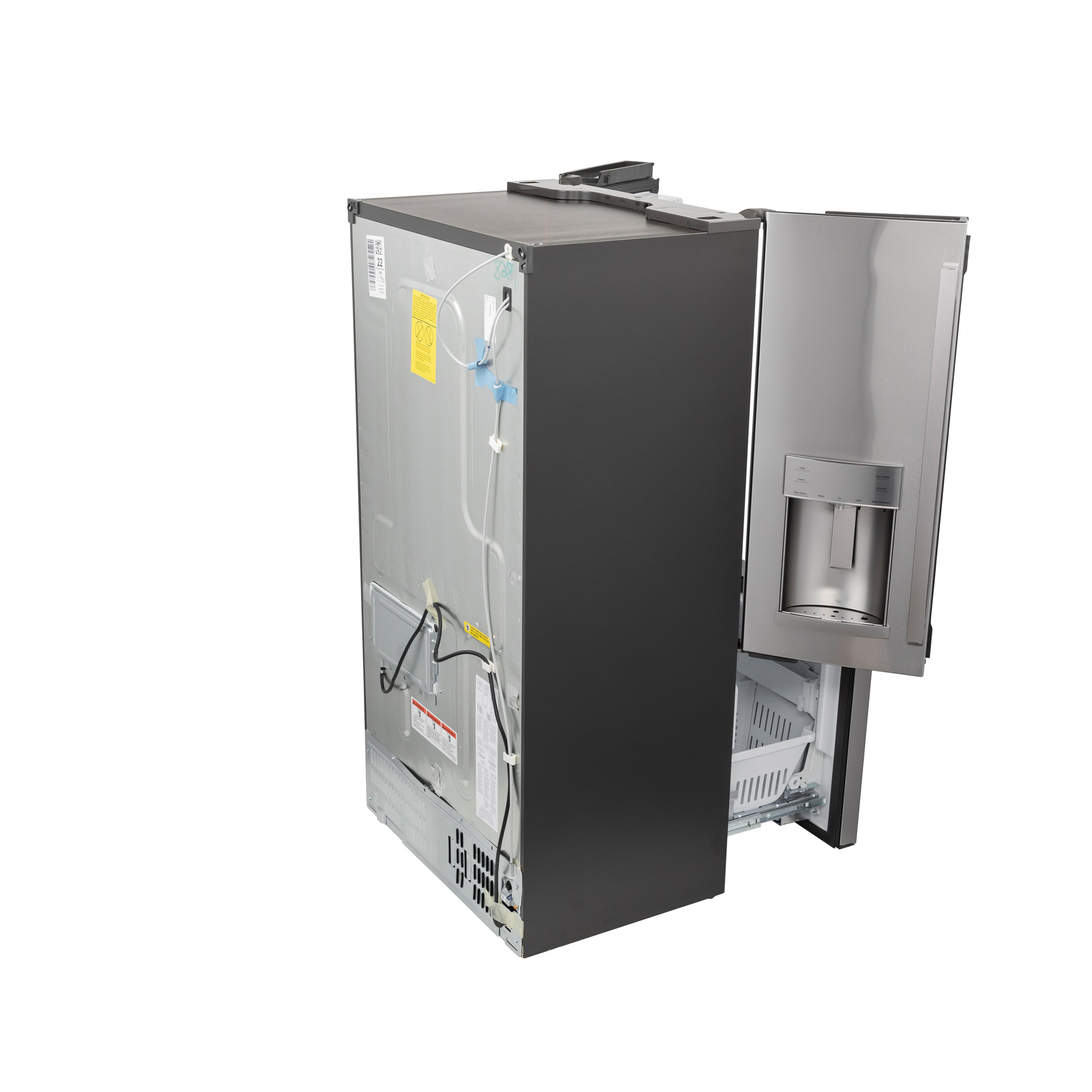 Model: PYE22PYNFS | Profile GE Profile™ Series ENERGY STAR® 22.1 Cu. Ft. Smart Counter-Depth Fingerprint Resistant French-Door Refrigerator with Keurig® K-Cup® Brewing System