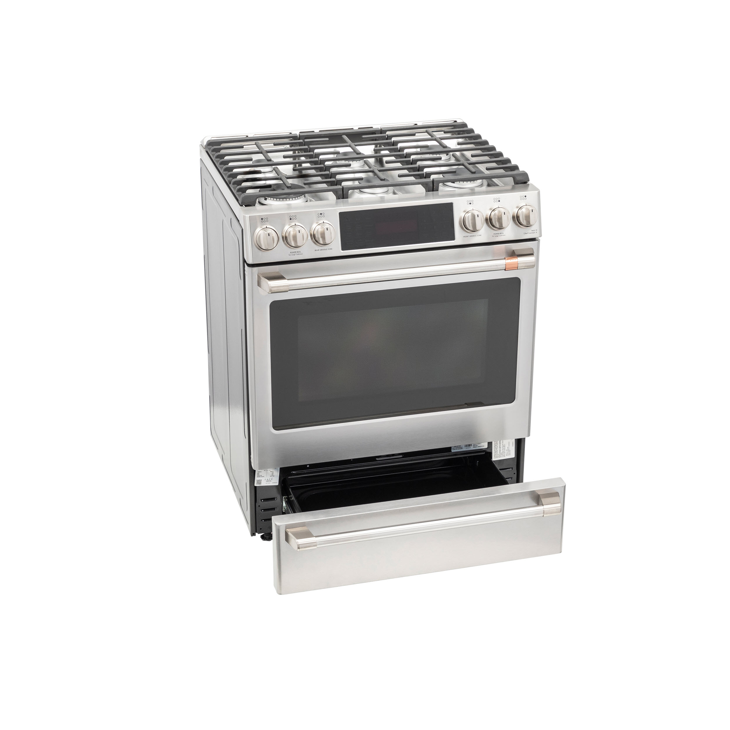 Cafe C2S900P2MS1 Café™ 30" Smart SlideIn, FrontControl, DualFuel