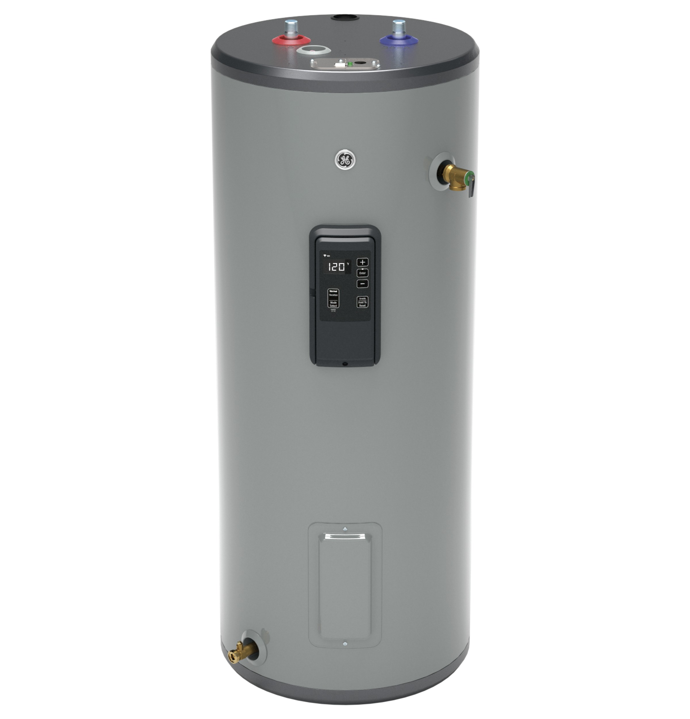 GE - GE30T12BLM - GE® Smart 30 Gallon Tall Electric Water Heater-GE30T12BLM  | Friedhaber's