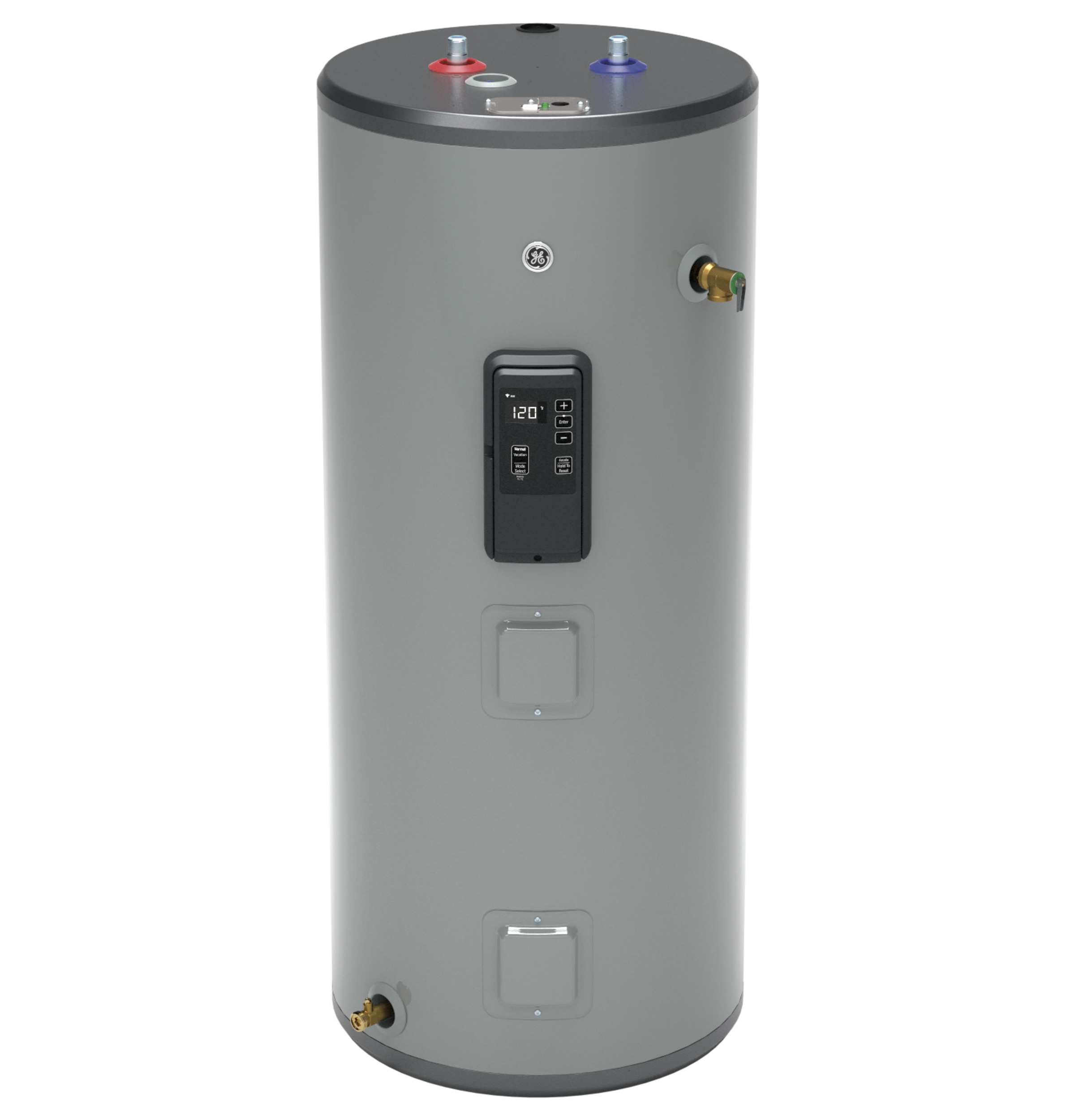 GE - GE40S12BLM - GE® Smart 40 Gallon Short Electric Water Heater-GE40S12BLM  | Friedhaber's
