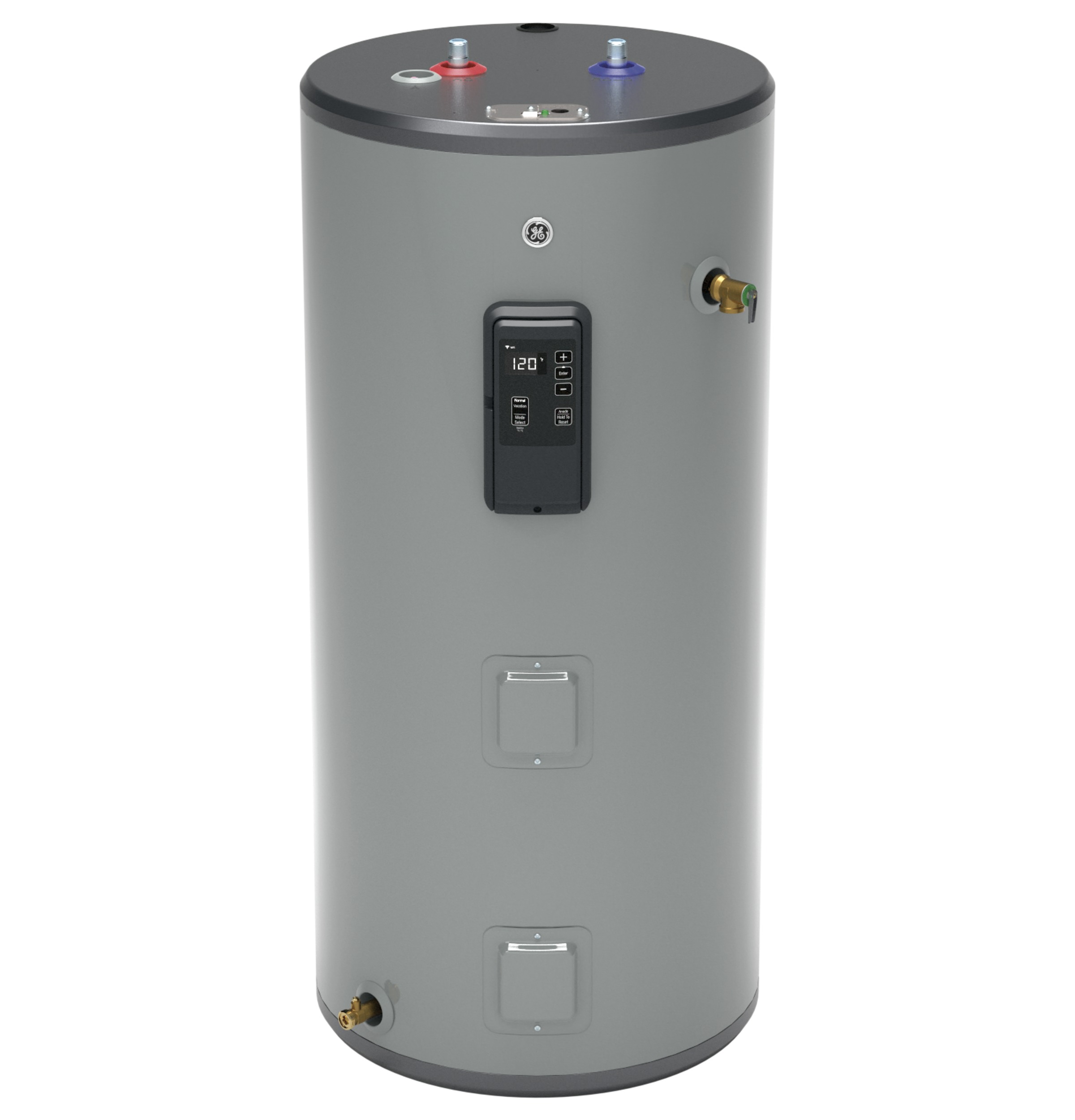 GE - GE50S12BLM - GE® Smart 50 Gallon Short Electric Water Heater-GE50S12BLM  | Friedhaber's