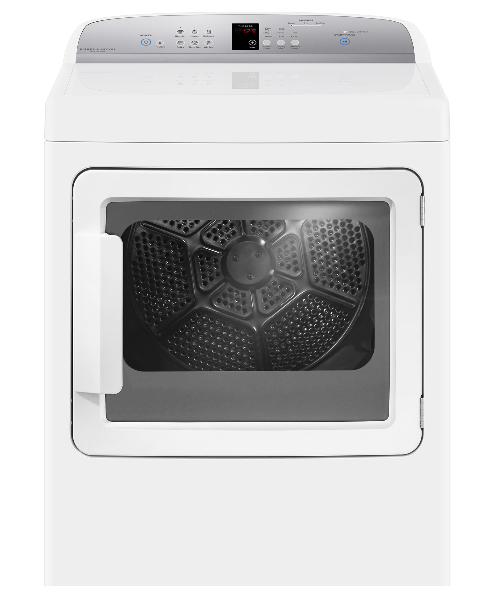 Fisher and Paykel DE7027G1 Electric Dryer, SmartTouch™ Controls