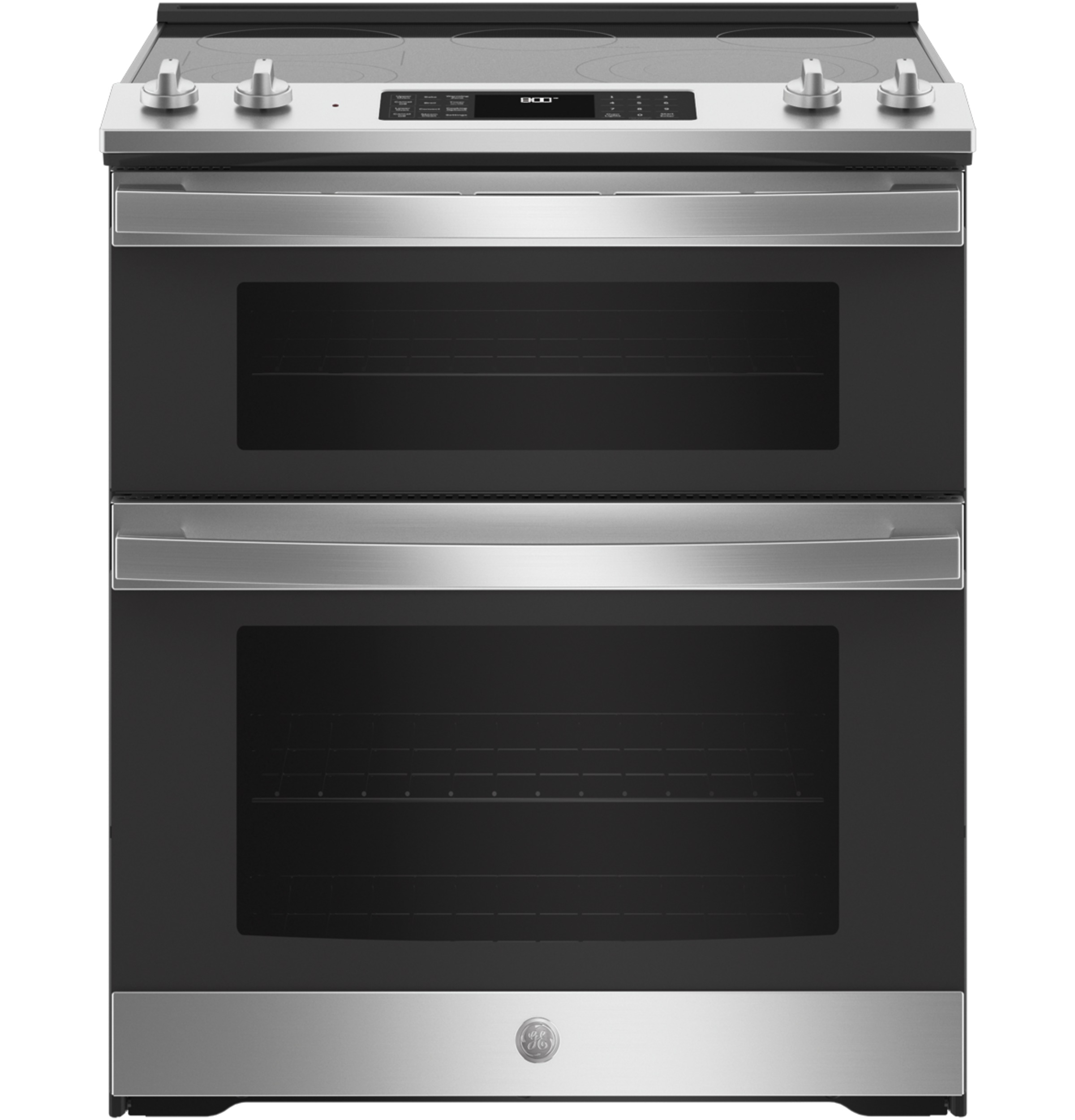 GE GE® 30" Slide-In Electric Convection Double Oven Range