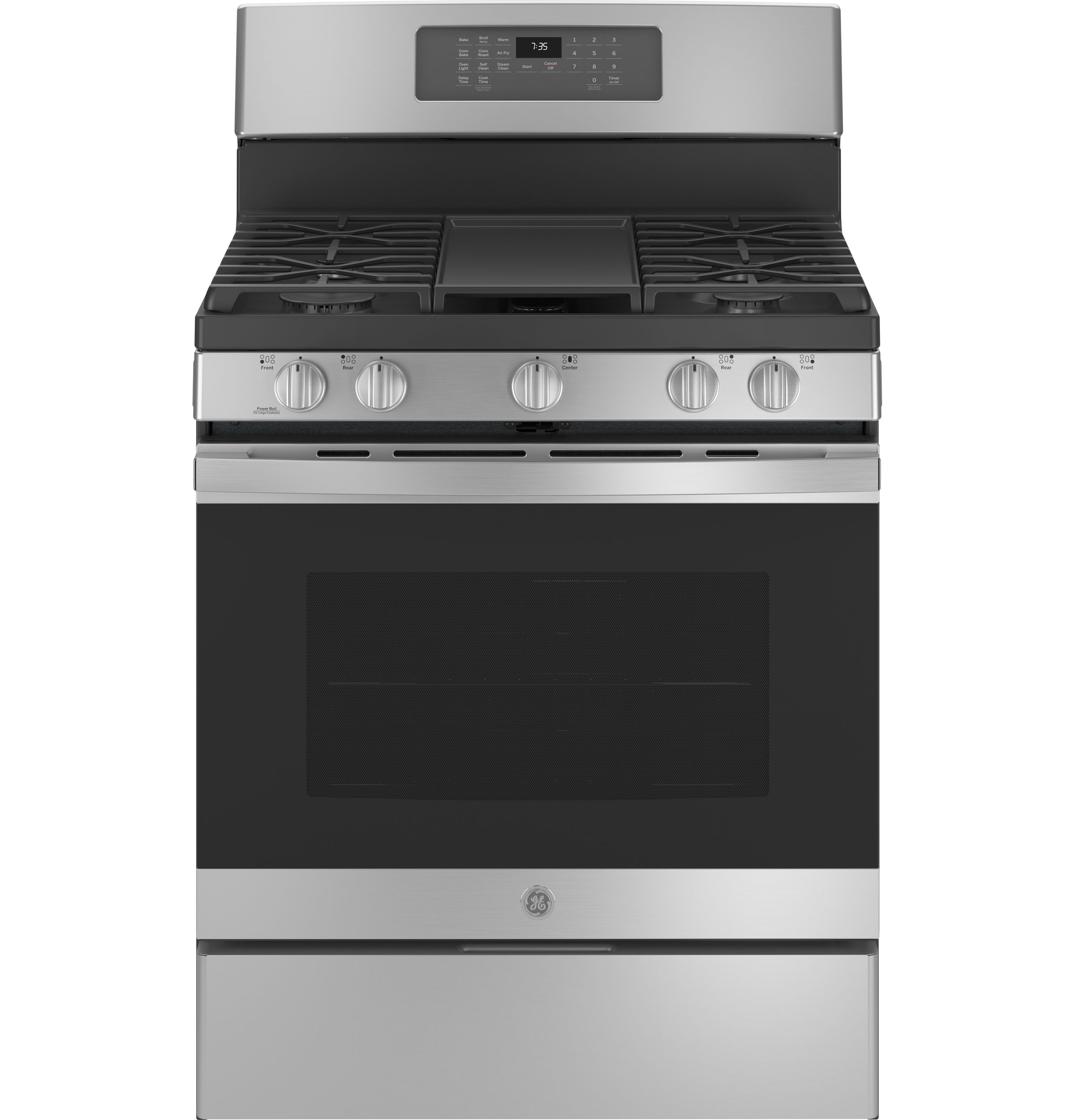 BERTAZZONI 30 Gas Range with 4 Sealed Burners - PROF304GASXTLP