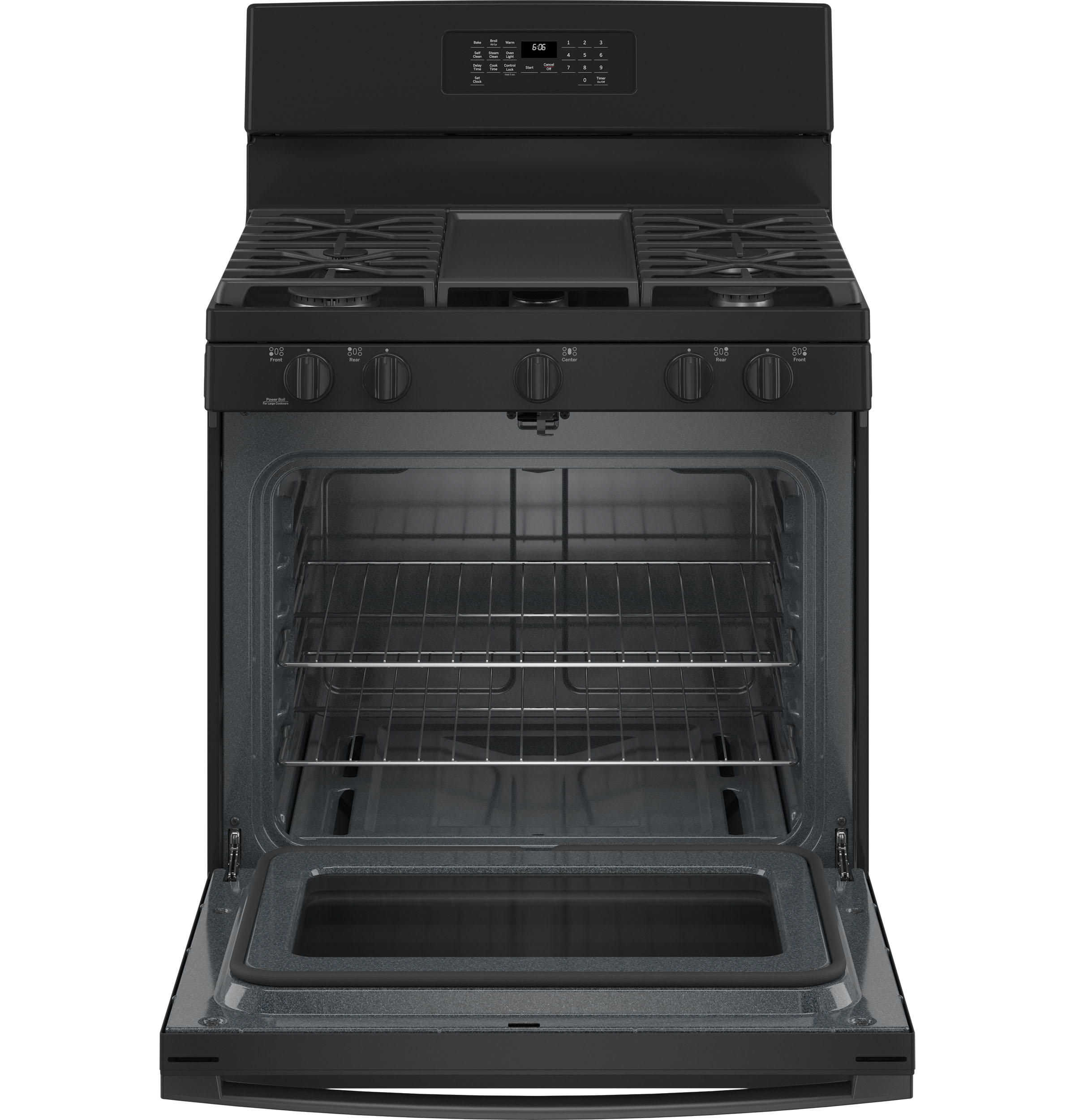 Model: JGB660DPBB | GE GE® 30" Free-Standing Gas Range