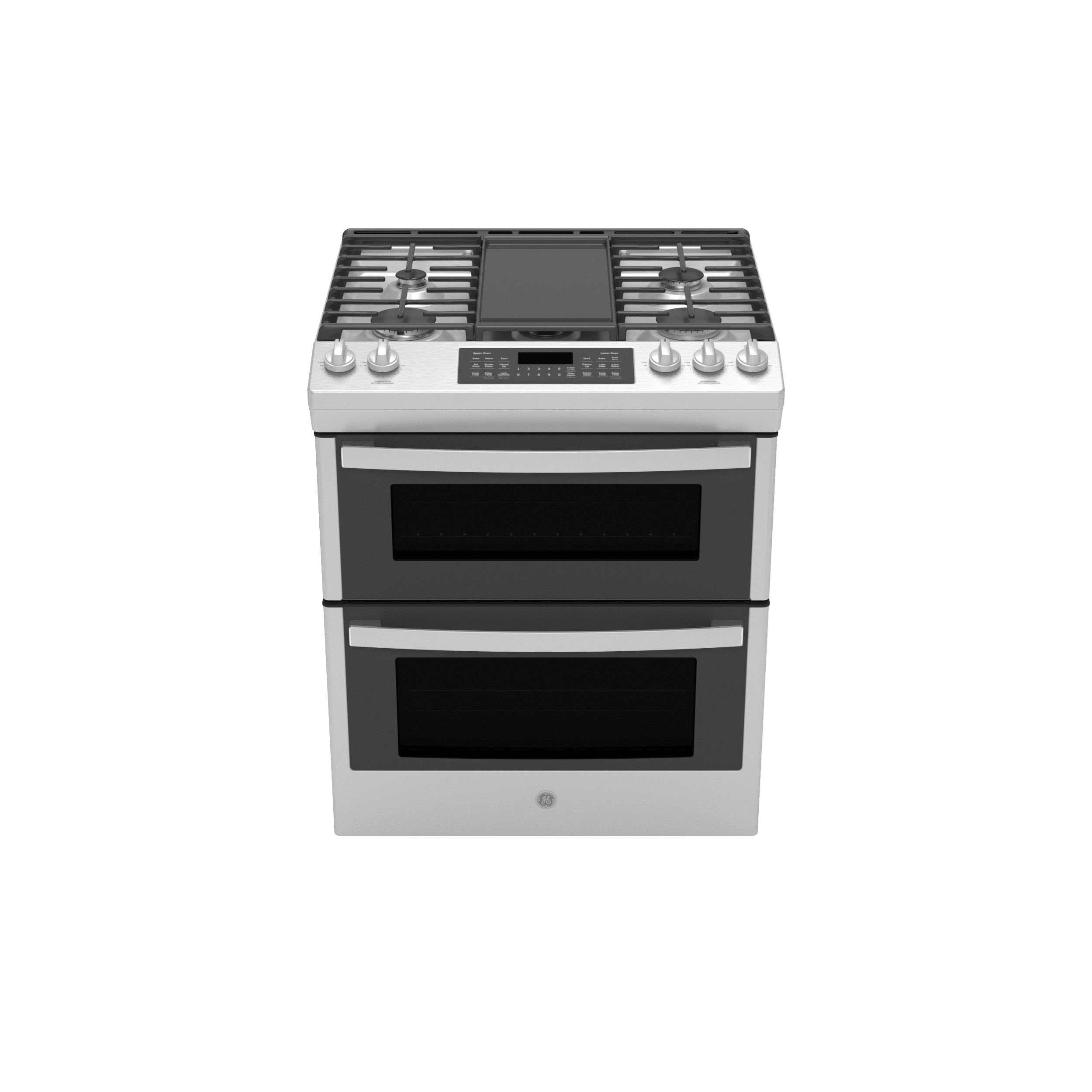 GE JGSS86SPSS GE® 30" SlideIn Front Control Gas Double Oven Range