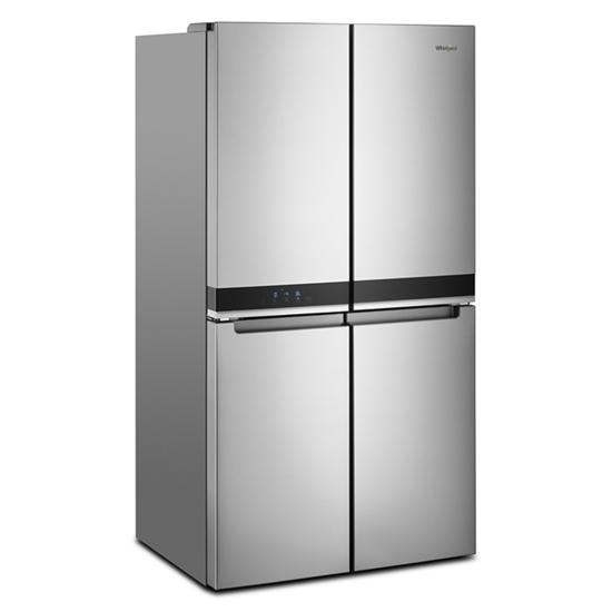 Whirlpool Wrqa59cnkz 36 Inch Wide Counter Depth 4 Door Refrigerator 19 4 Cu Ft Wrqa59cnkz Appliance Direct