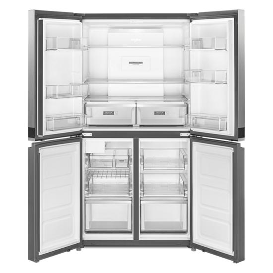 Whirlpool Wrqa59cnkz 36 Inch Wide Counter Depth 4 Door Refrigerator 19 4 Cu Ft Wrqa59cnkz Appliance Direct