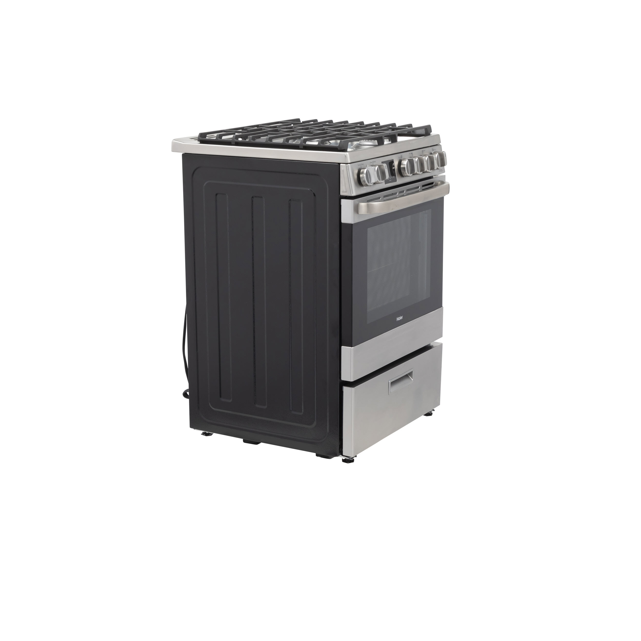 Haier QGAS740RMSS 24" 2.9 Cu. Ft. Gas FreeStanding Range with