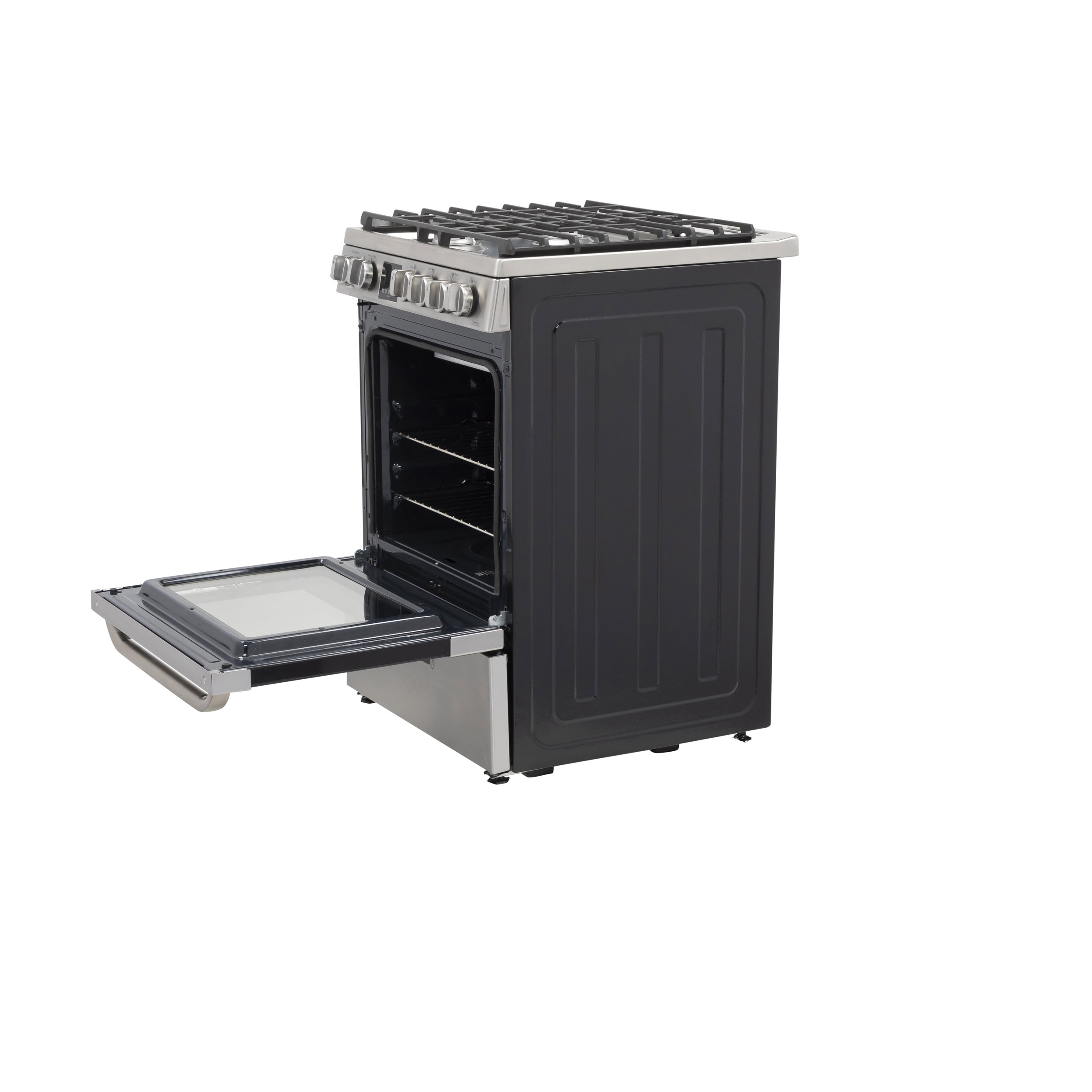 Haier QGAS740RMSS 24" 2.9 Cu. Ft. Gas FreeStanding Range with