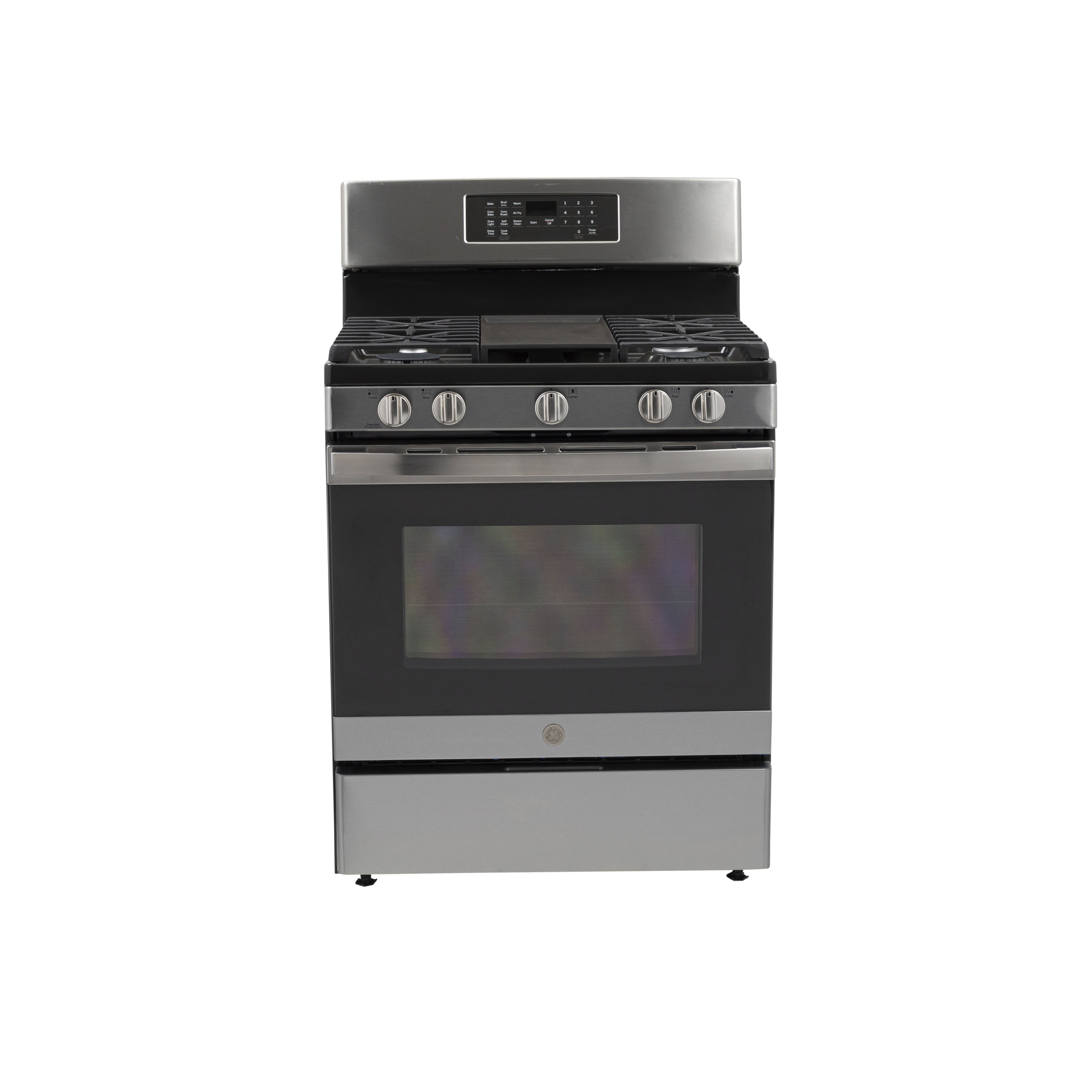 GE JGB735SPSS GE® 30" FreeStanding Gas Convection Range with No