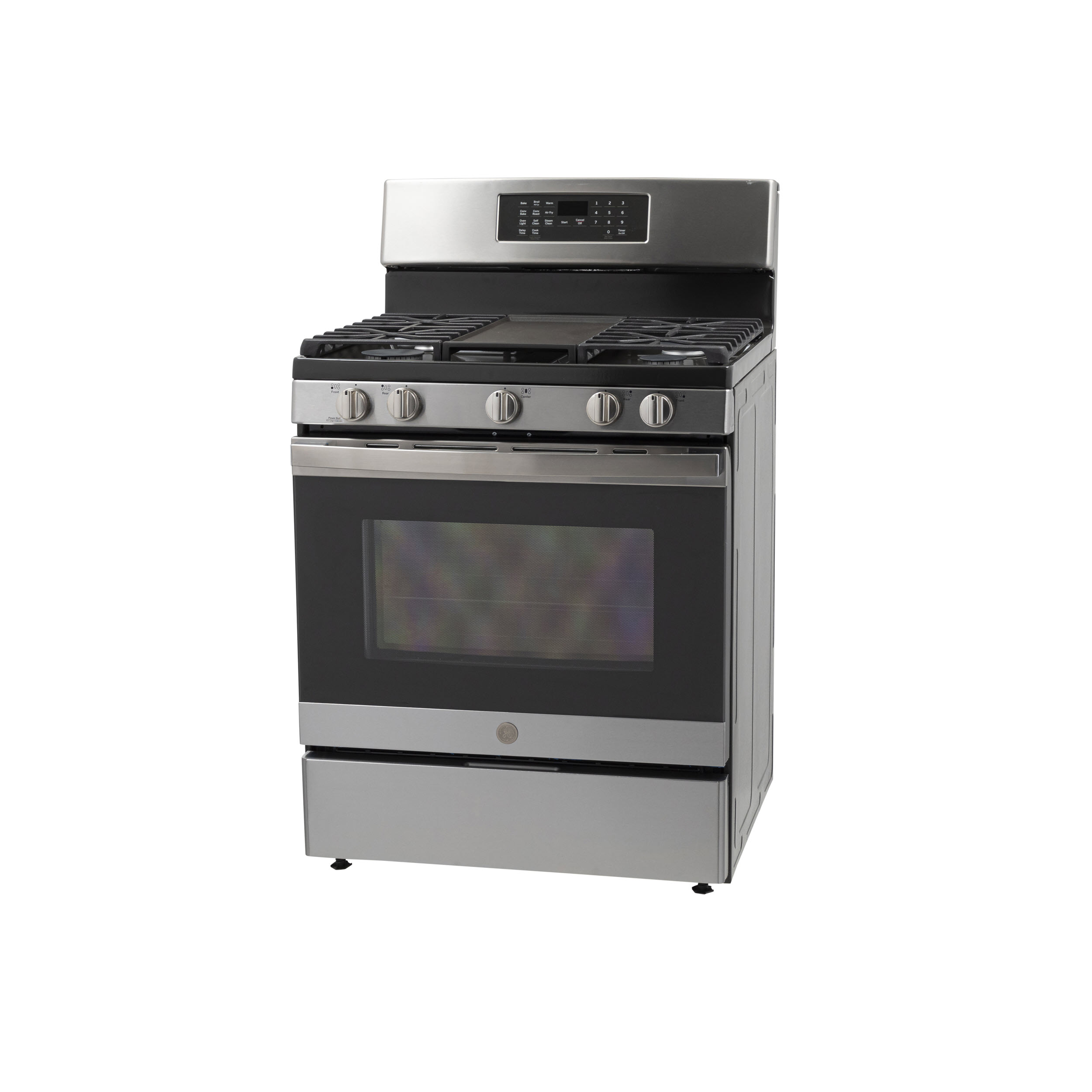 GE JGB735SPSS GE® 30" FreeStanding Gas Convection Range with No Preheat Air FryJGB735SPSS