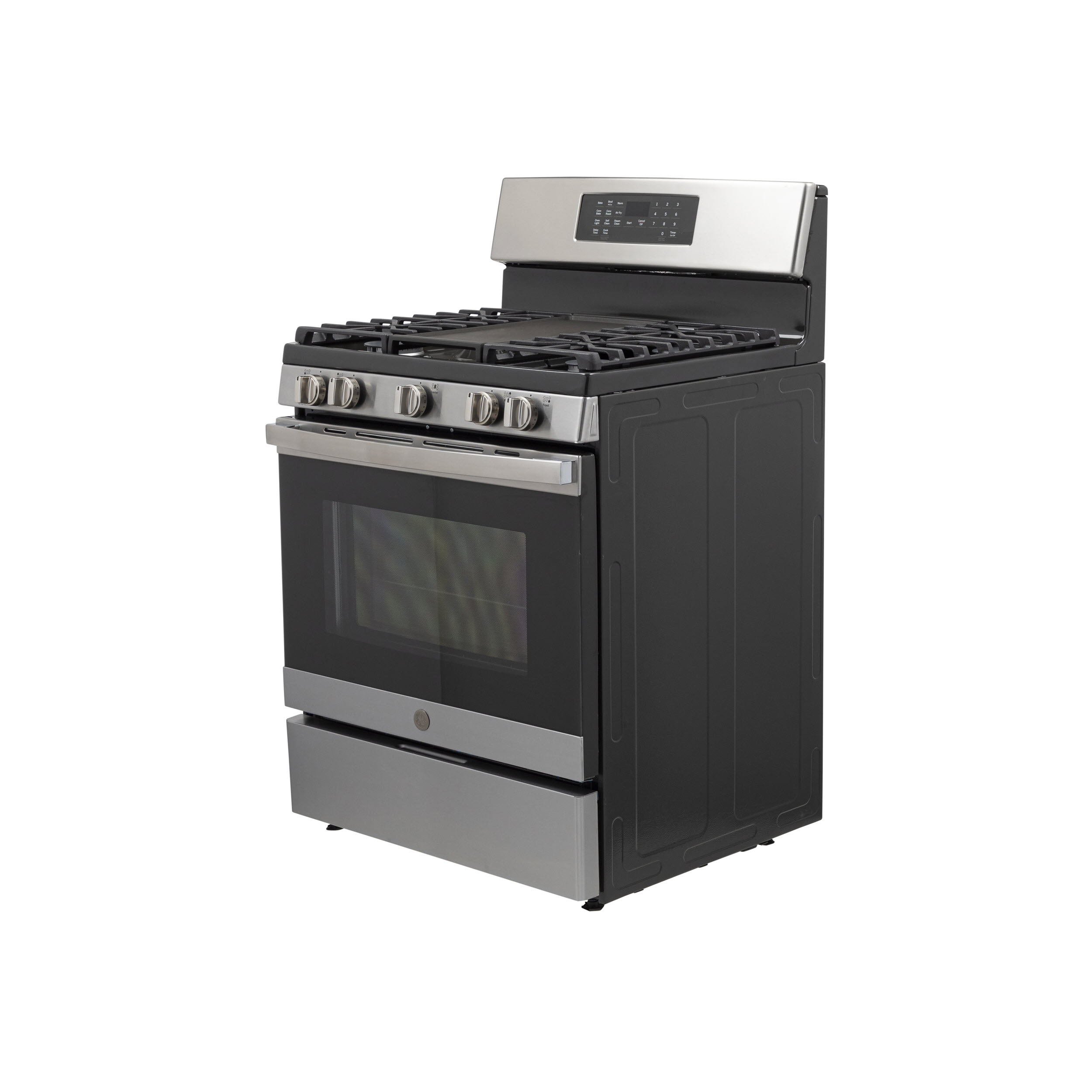 GE JGB735SPSS GE® 30" FreeStanding Gas Convection Range with No Preheat Air FryJGB735SPSS