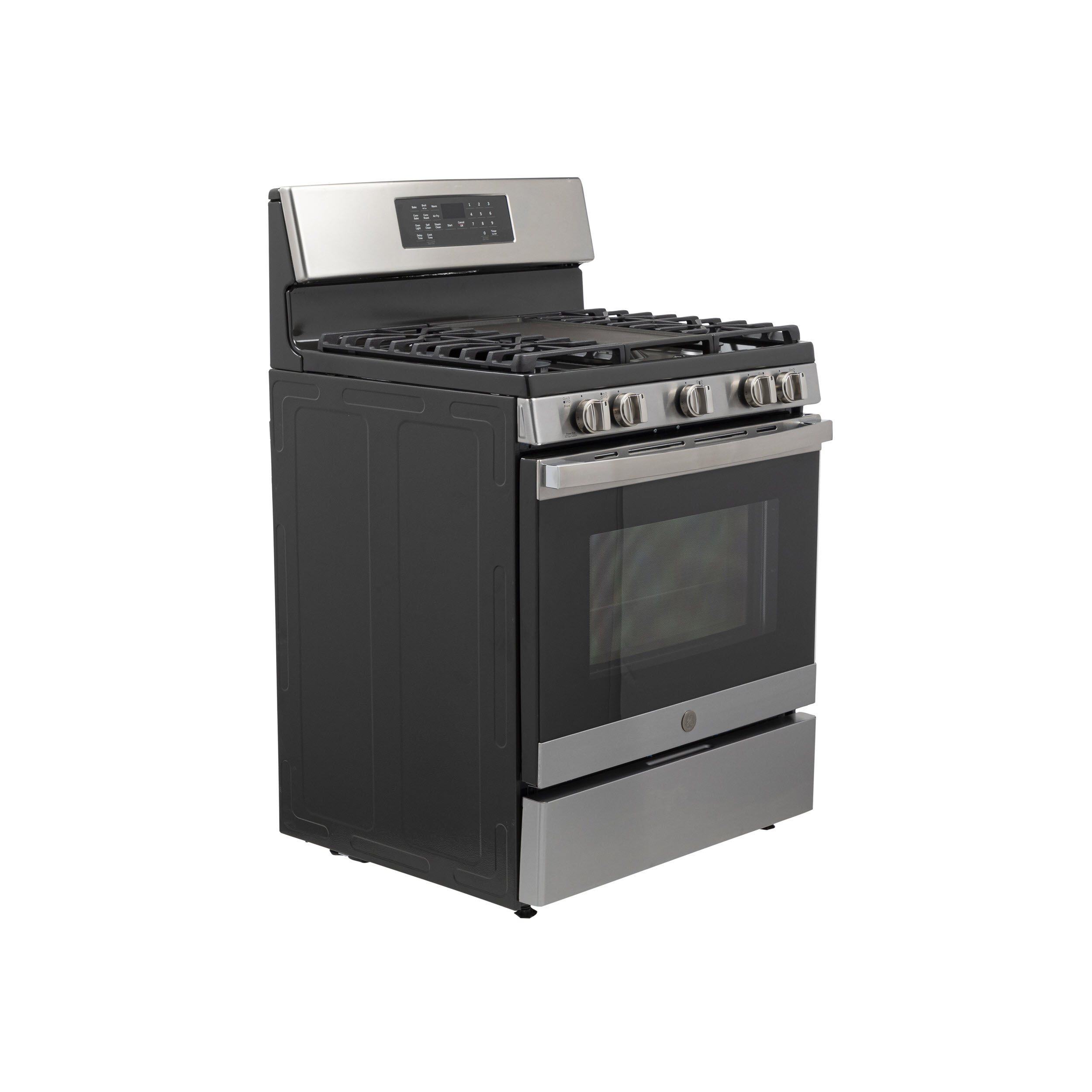 GE JGB735SPSS GE® 30" FreeStanding Gas Convection Range with No Preheat Air FryJGB735SPSS