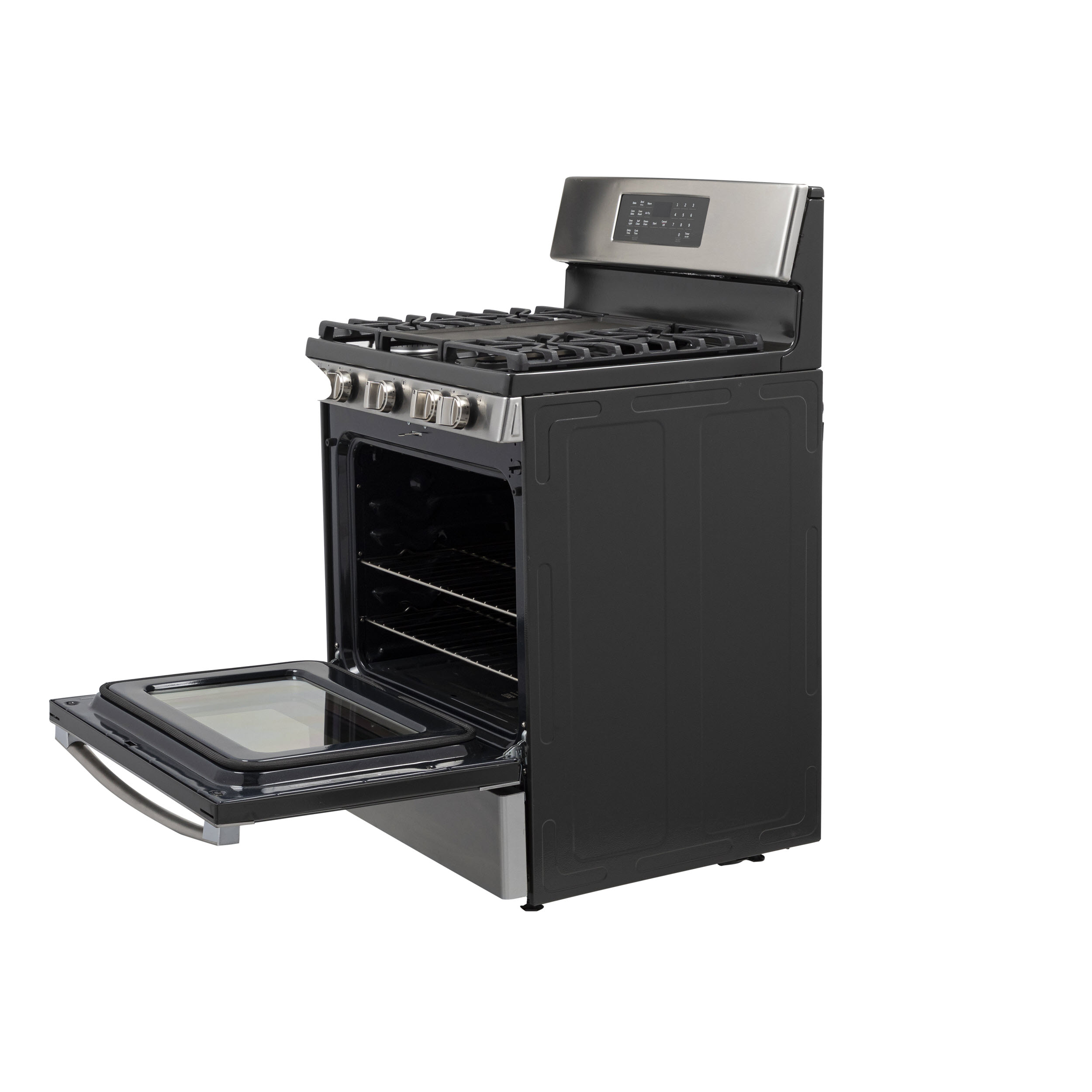 GE JGB735SPSS GE® 30" FreeStanding Gas Convection Range with No Preheat Air Fry Gochnauer