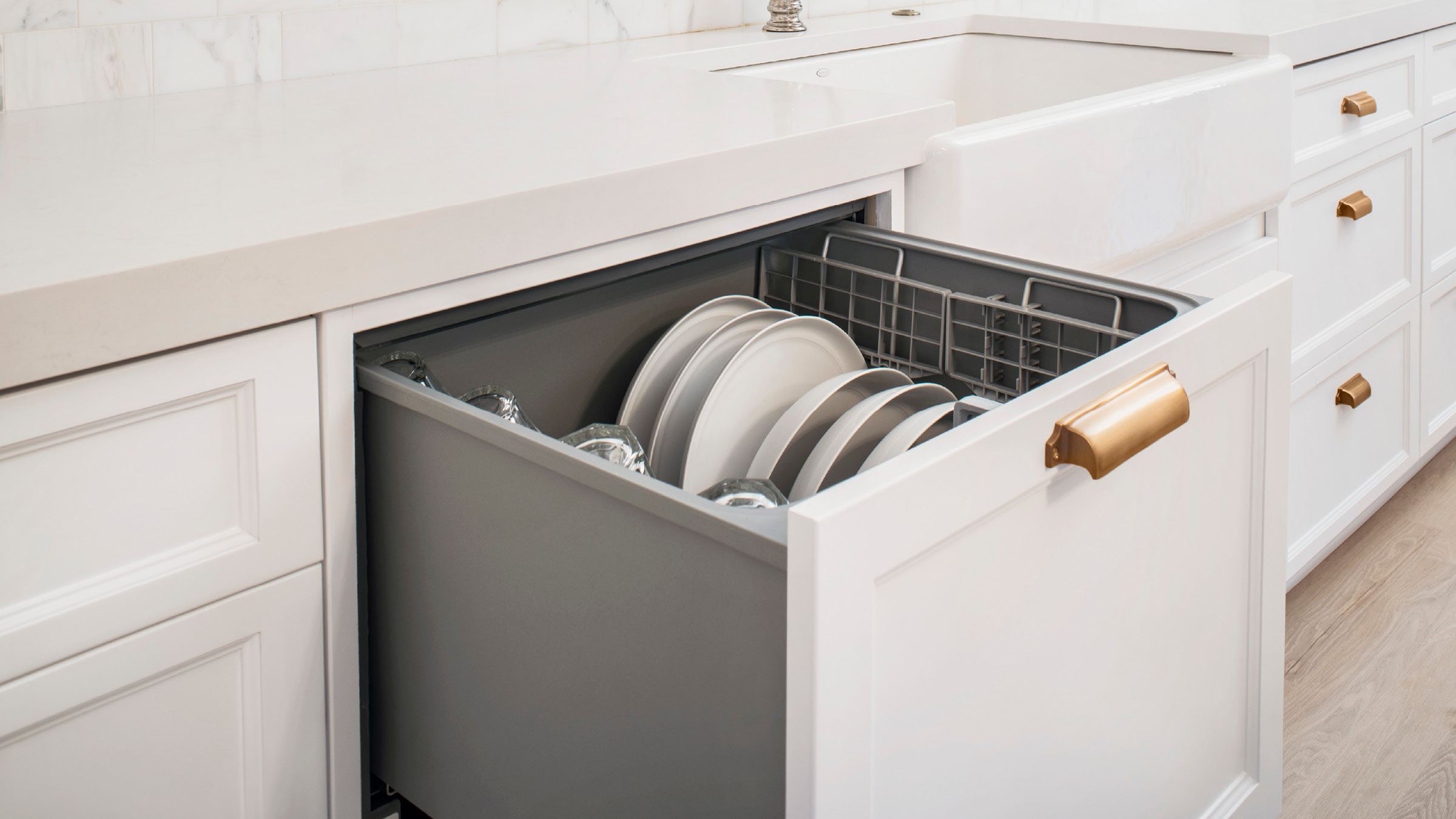 dishwasher drawers panel ready