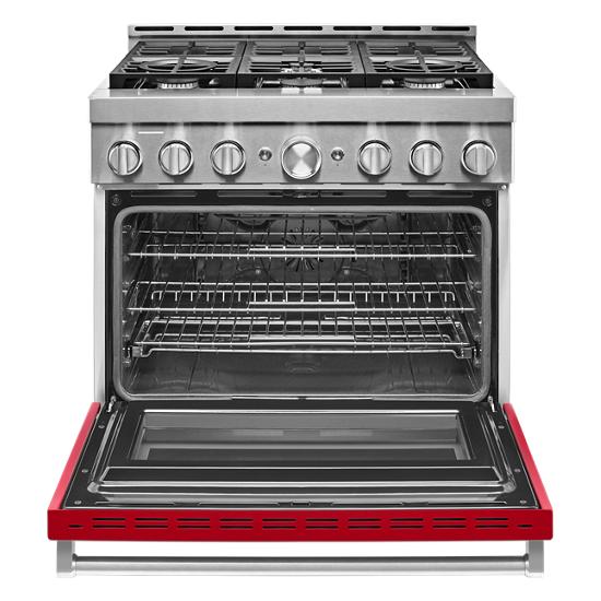 Model: KFGC506JPA | KitchenAid KitchenAid® 36'' Smart Commercial-Style Gas Range with 6 Burners