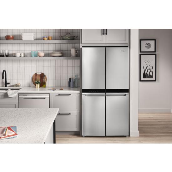 Whirlpool WRQA59CNKZ 36inch Wide Counter Depth 4 Door Refrigerator