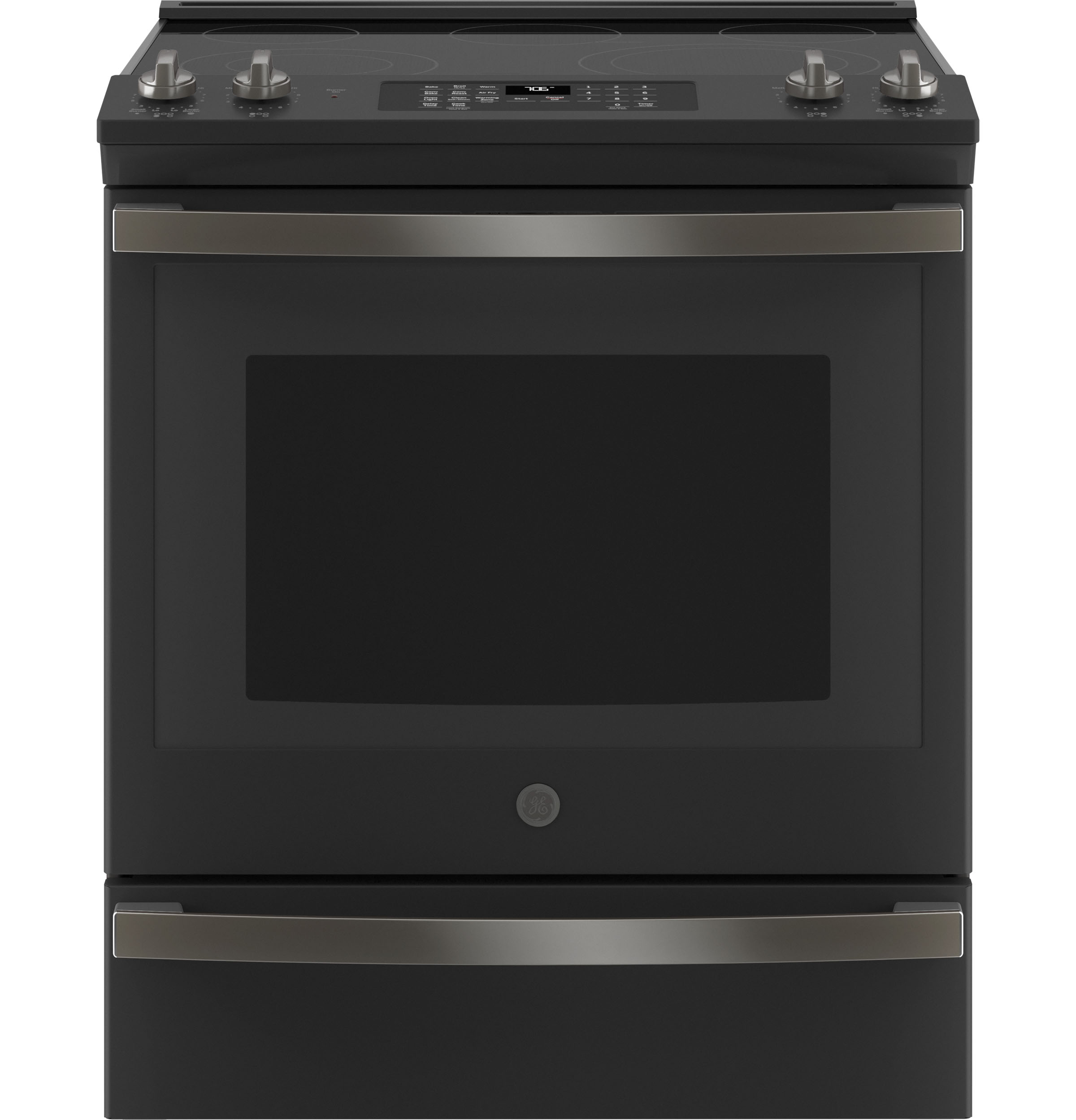 GE GE 30" Slide-In Electric Convection Range with No Preheat Air Fry