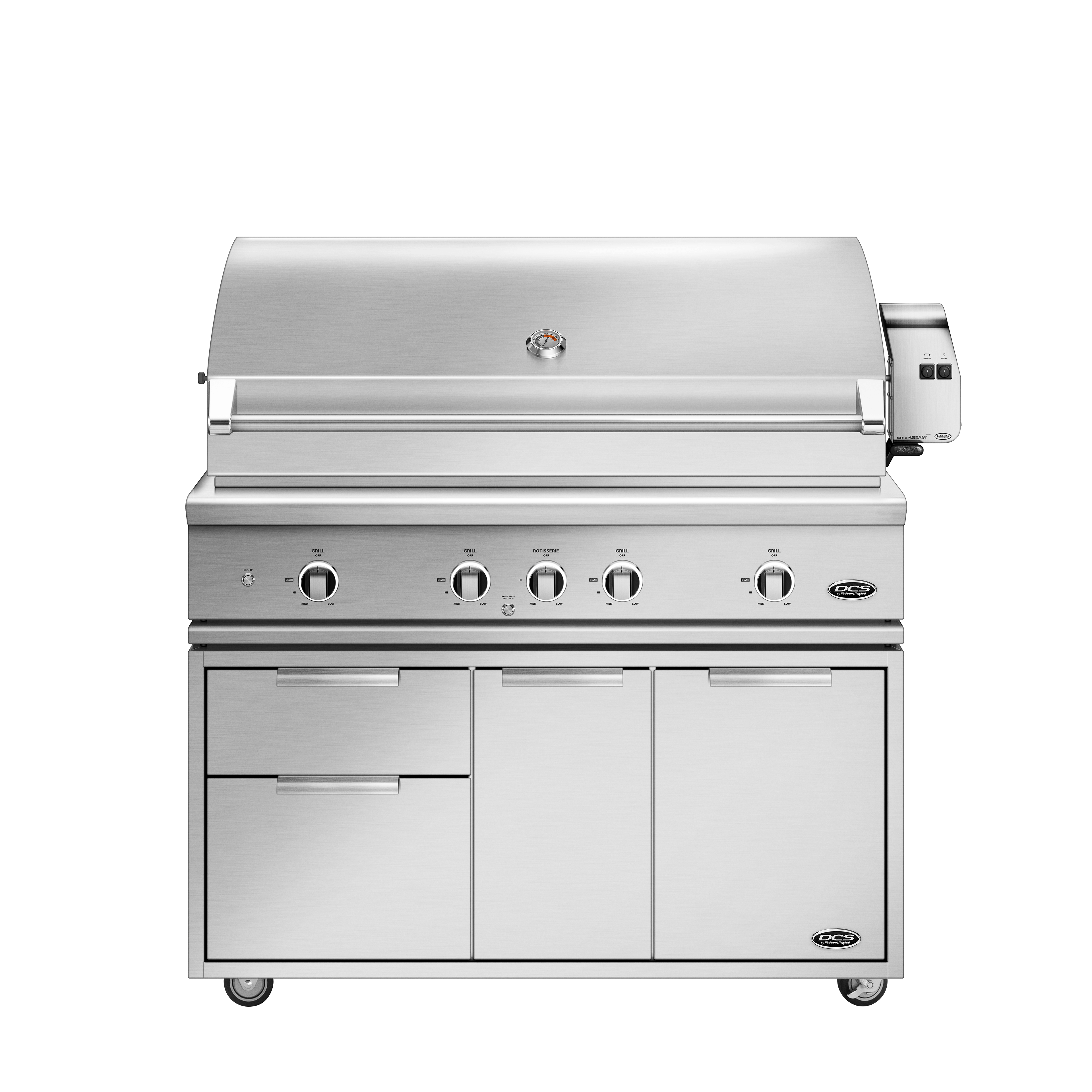 Model: BE1-48RC-L | DCS 48" Grill Series 9, Rotisserie and Charcoal (LPG)